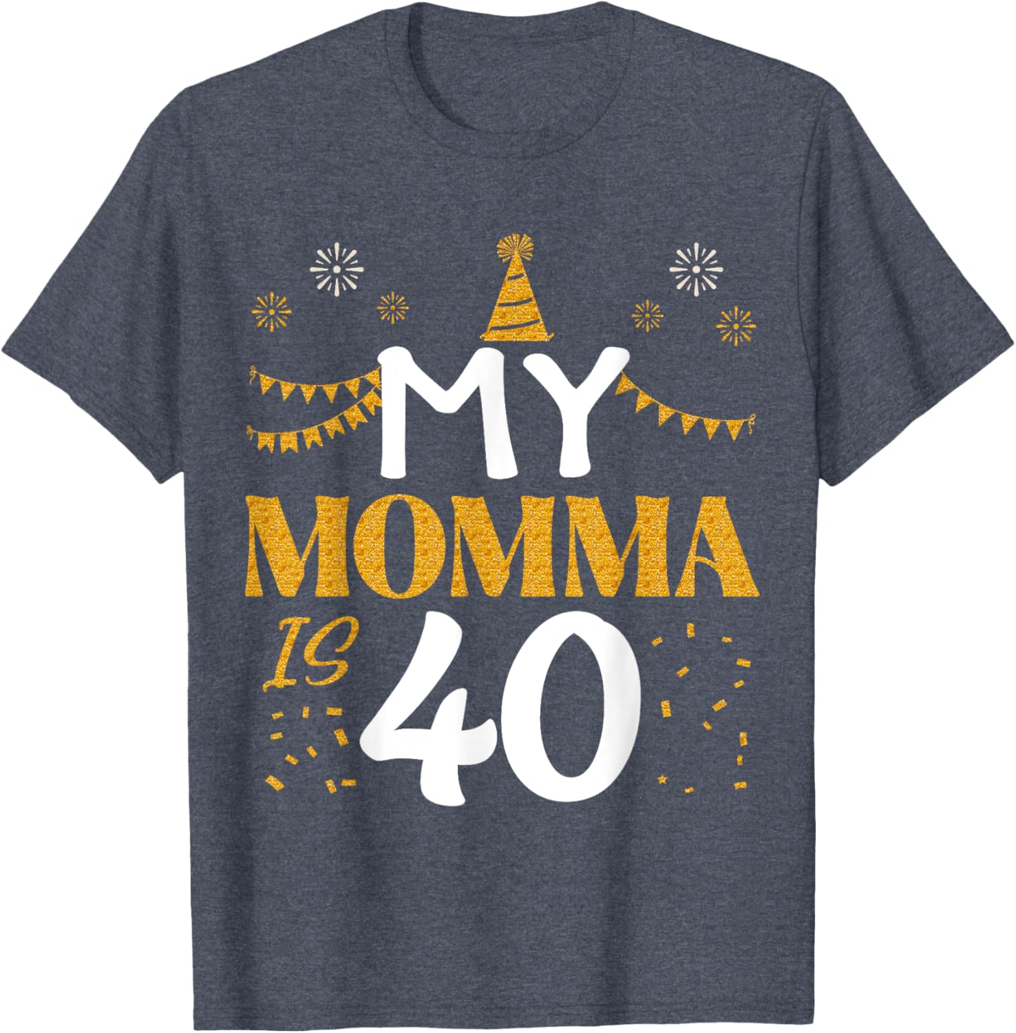 My Momma Is 40 T-Shirt 40th Birthday Gift for 1985 Moms - 12