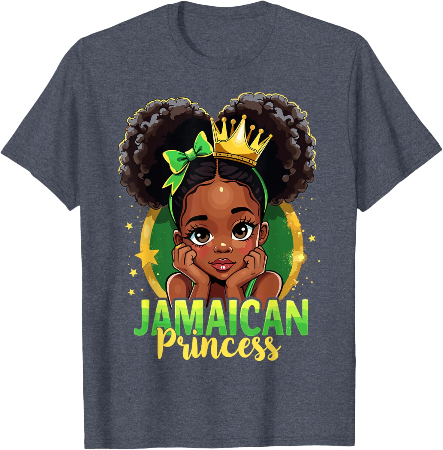 Jamaican Princess T-Shirt Perfect for Proud Jamaica Lovers - 1