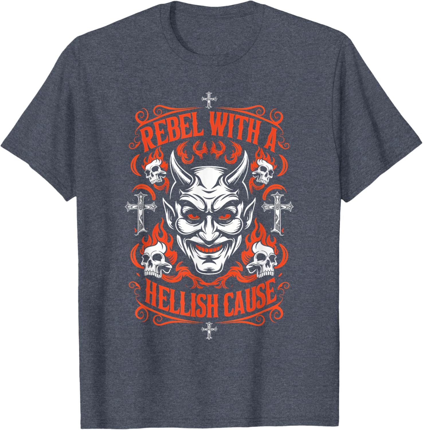 Witch Goth Devil Goat 666 Pentagram Dark Art T-Shirt for Unique Style - 9