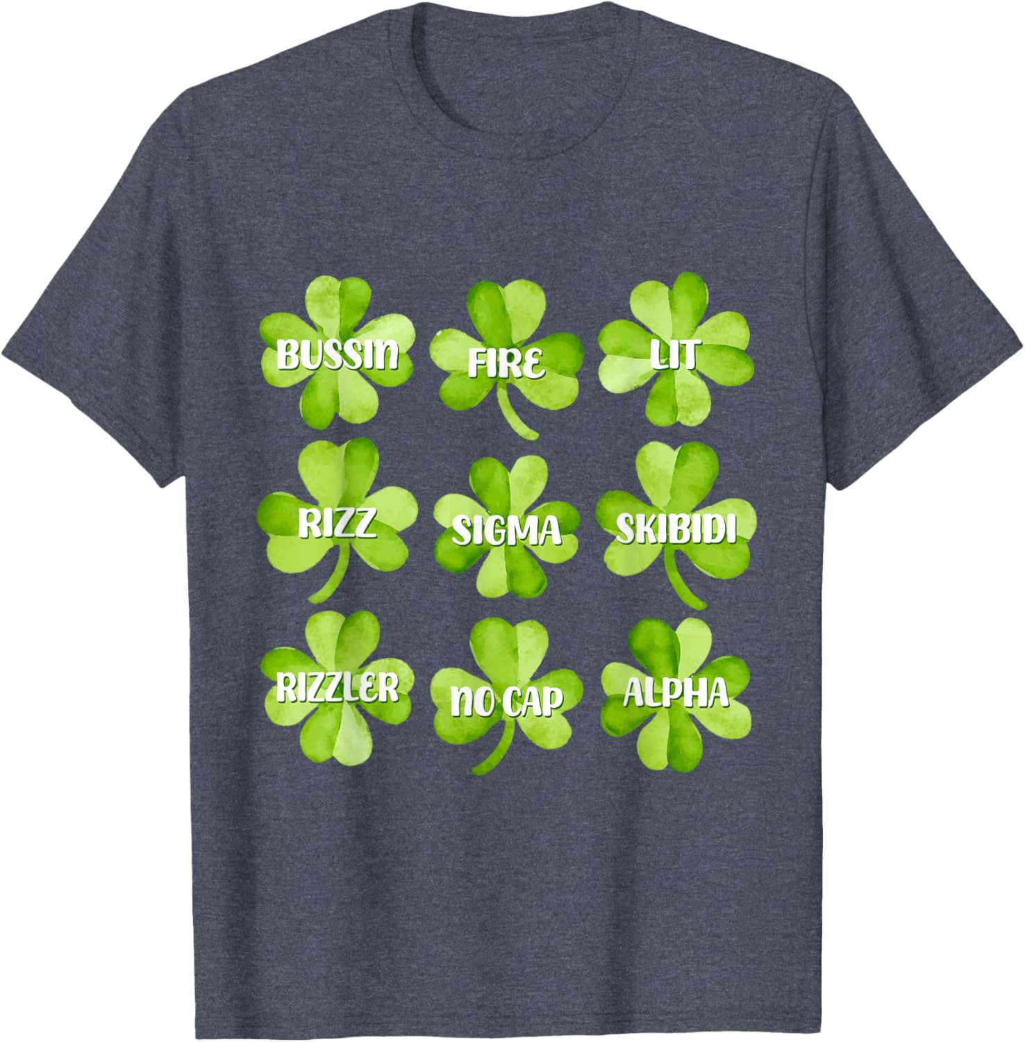 Funny Skibidi St Patricks Day Rizzlers Sigma T-Shirt for Celebrations - 11