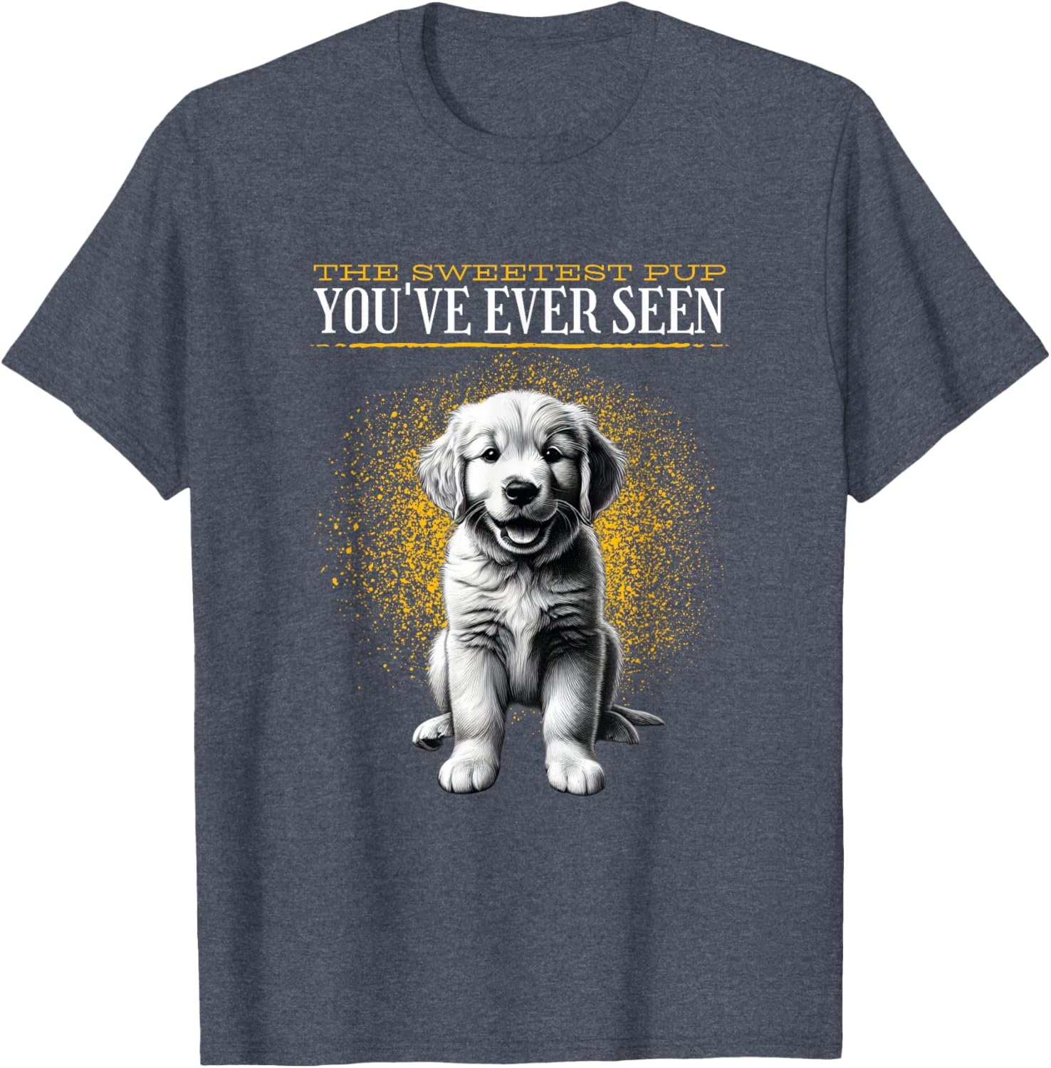 Adorable Golden Retriever Puppy T-Shirt for Dog Lovers - Unisex Style - 7