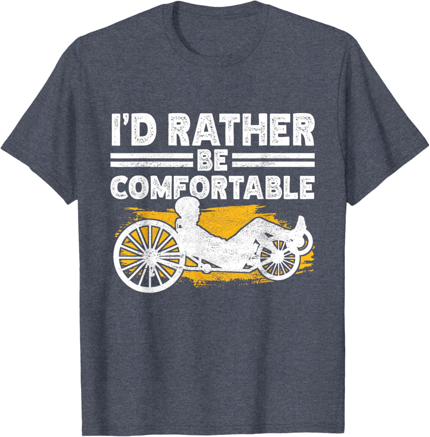 Recumbent Trike Cycling Bike T-Shirt for Comfortable Rides and Style - 10