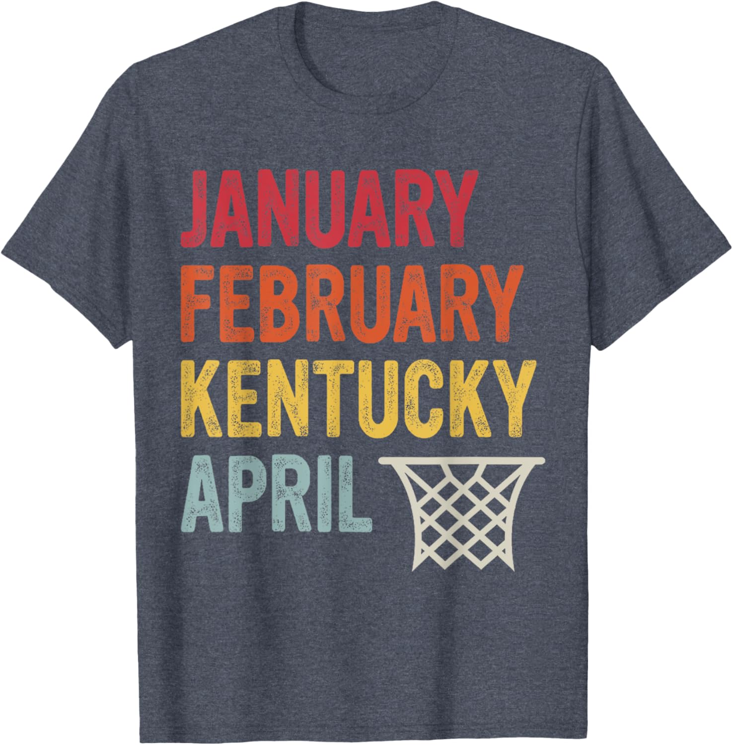 Kentucky Basketball Fan T-Shirt Perfect for January and February Games - 4