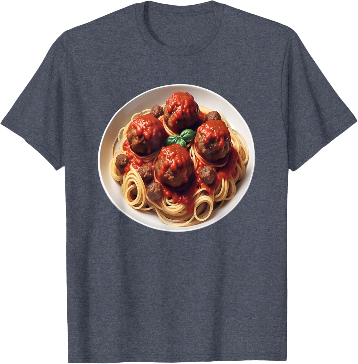 Spaghetti and Meatballs T-Shirt Fun Foodie Apparel for Pasta Lovers - 14