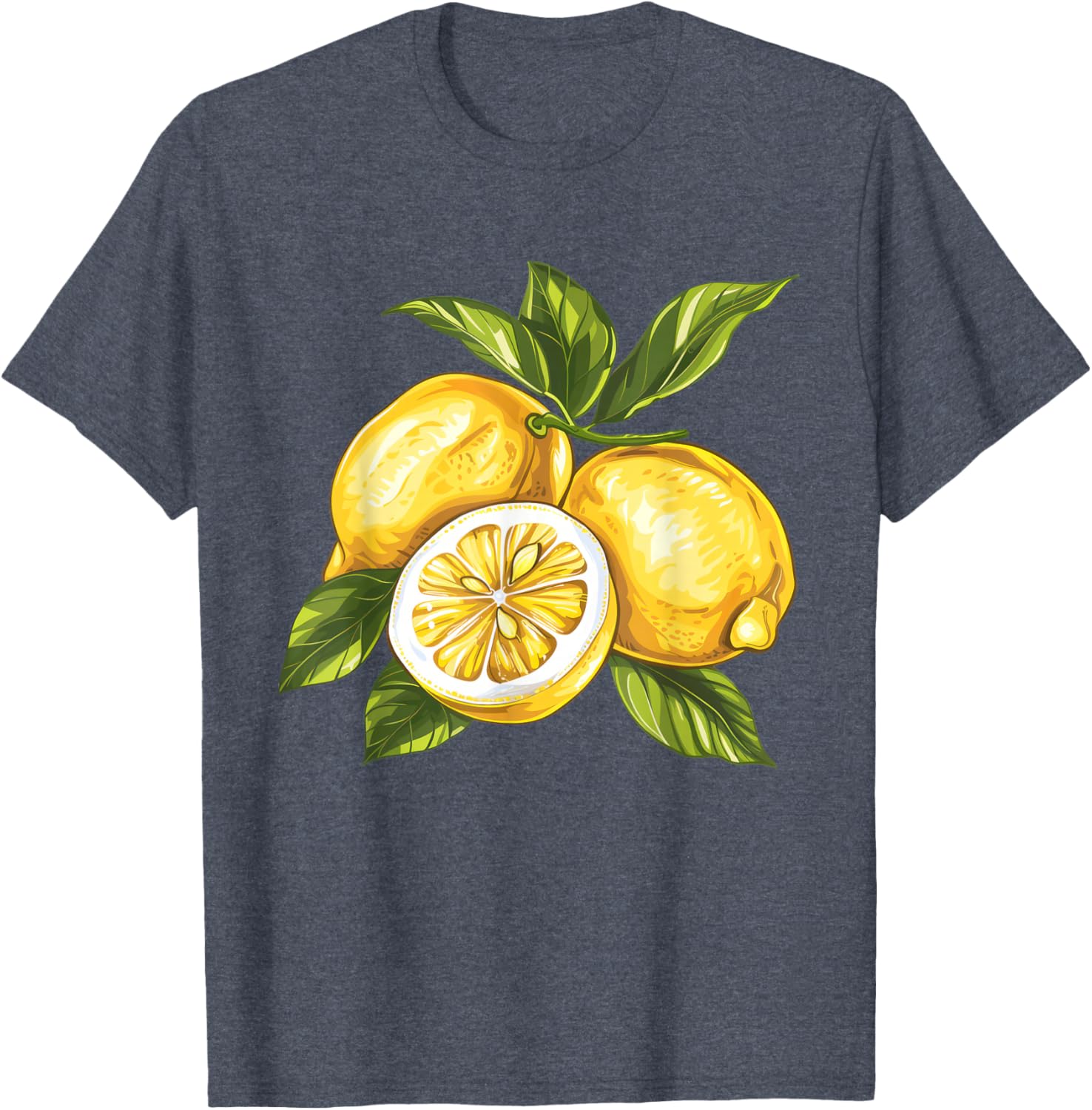 Vintage Lemon T-Shirt Perfect for Fun Summer Outings and Casual Wear - 2