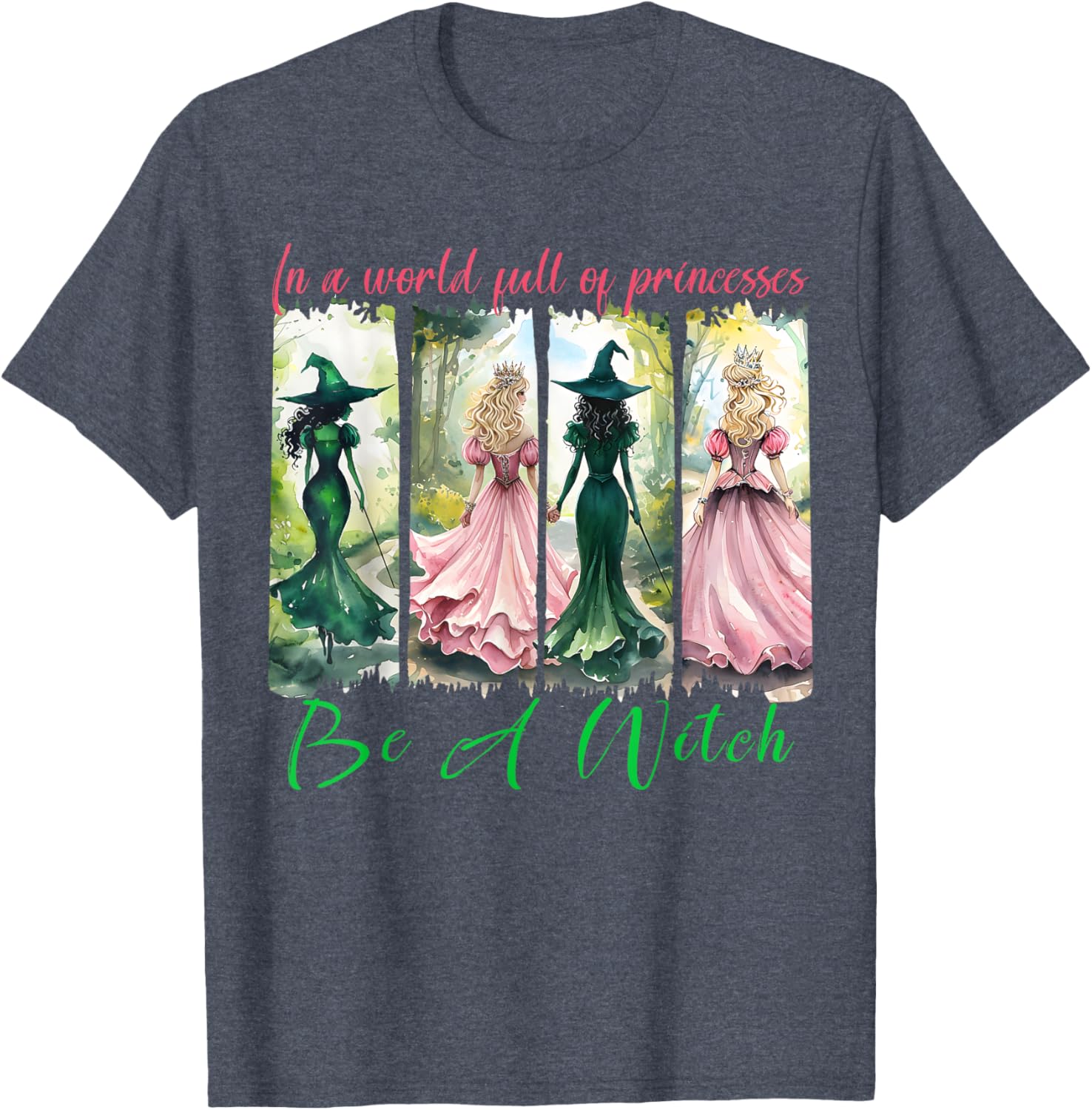 Be a Witch Not a Princess Halloween T-Shirt for Women Stylish Outfit - 20