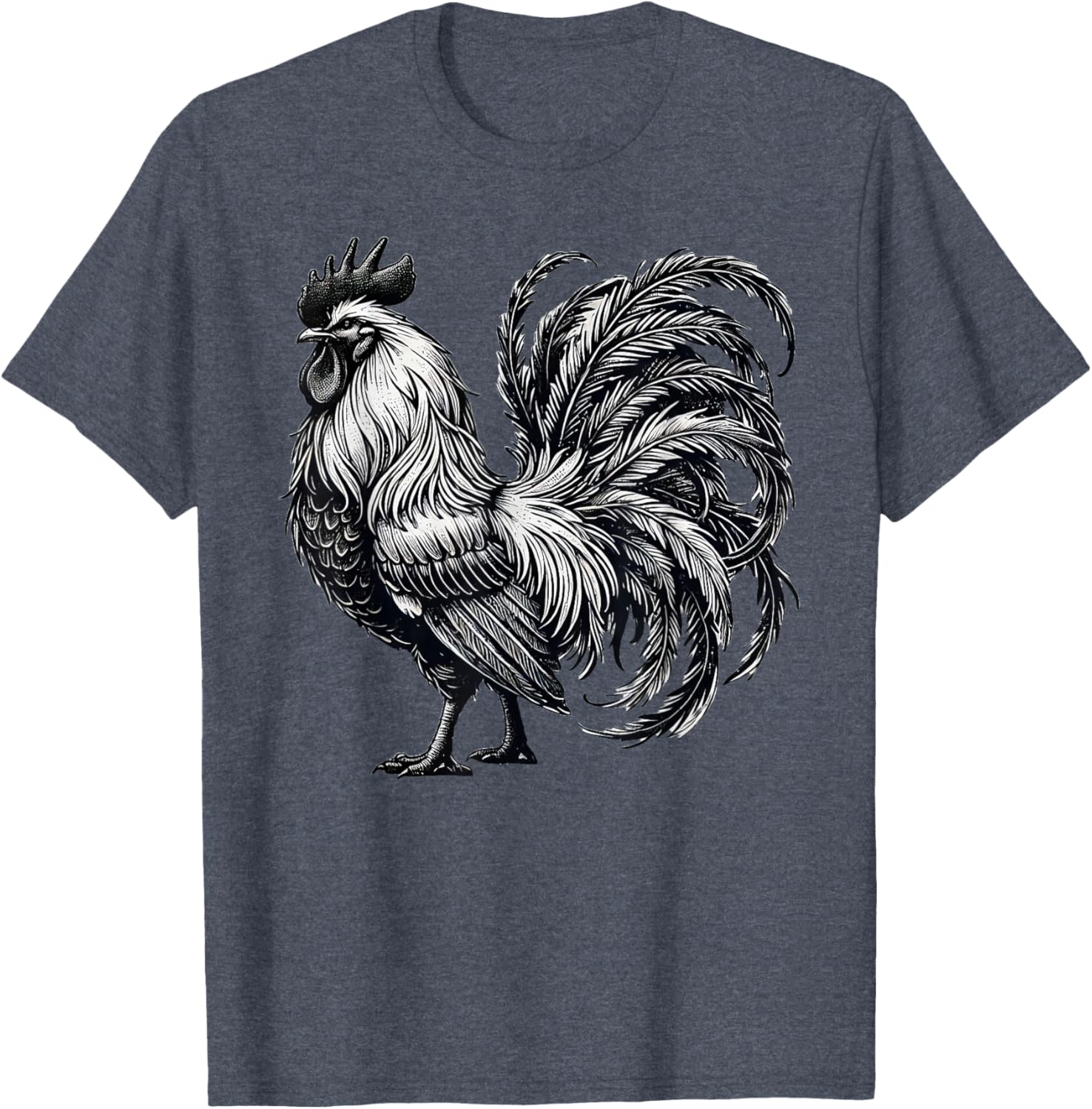 Rooster Chicken Art T-Shirt for Unique Style Lovers - 11