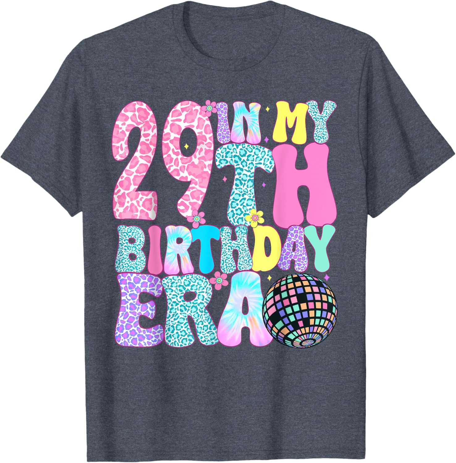 In My 29th Birthday Era T-Shirt for 29 Year Old Birthday Girl 1996 - 19
