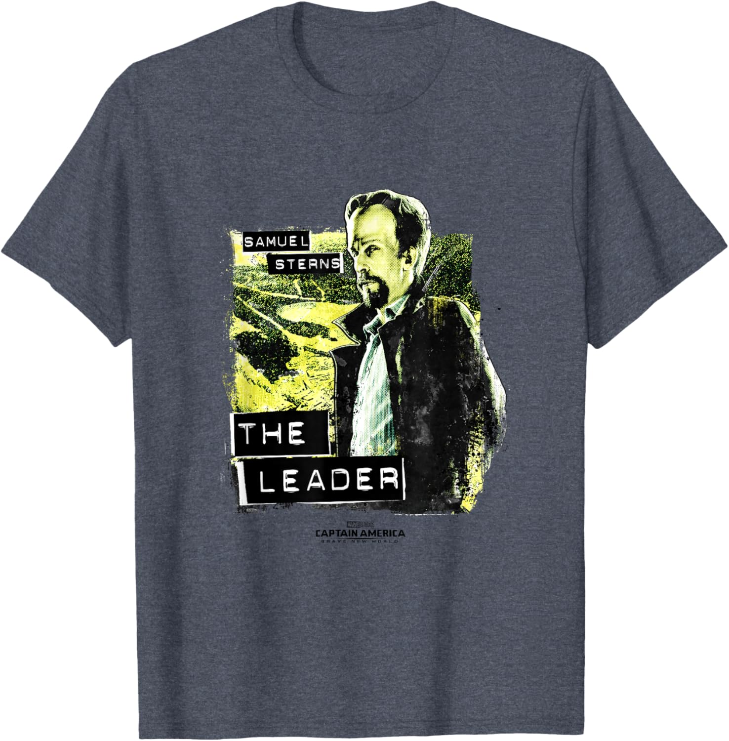 Marvel Captain America Brave New World Samuel Sterns Leader T-Shirt for Fans - 13