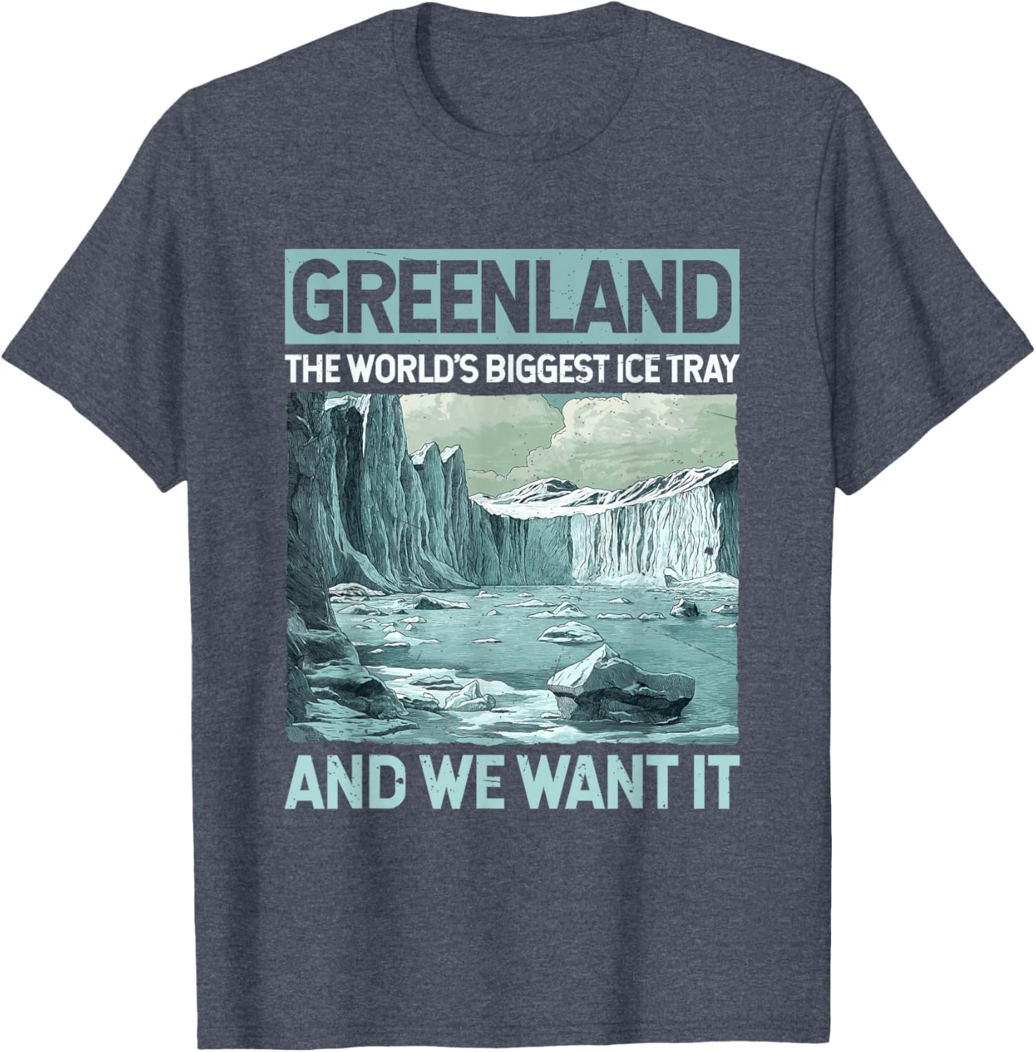 World's Biggest Ice Tray Costume T-Shirt for Fun Celebrations - 5