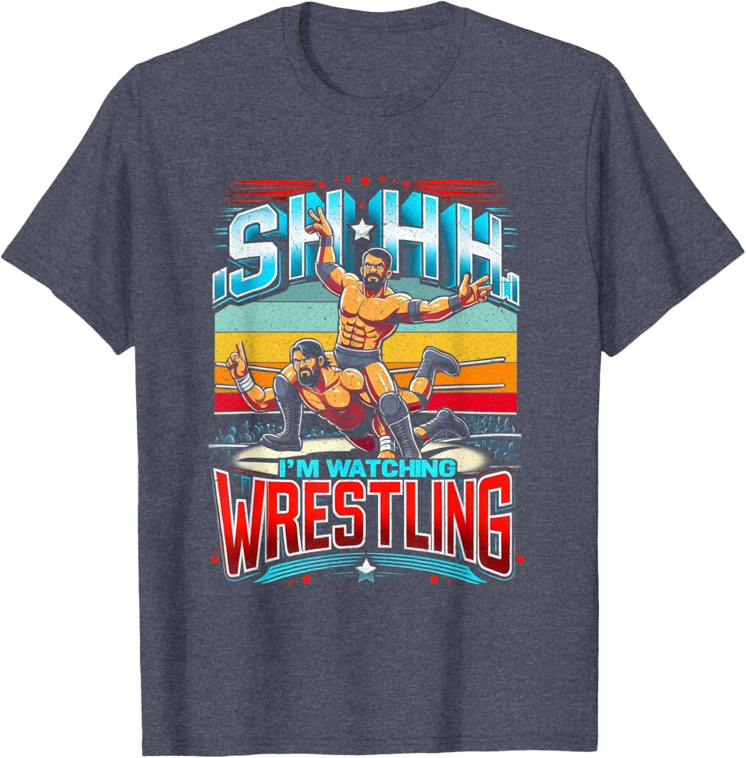 Watch Wrestling with Style - Sport Performance T-Shirt for Fans - 5