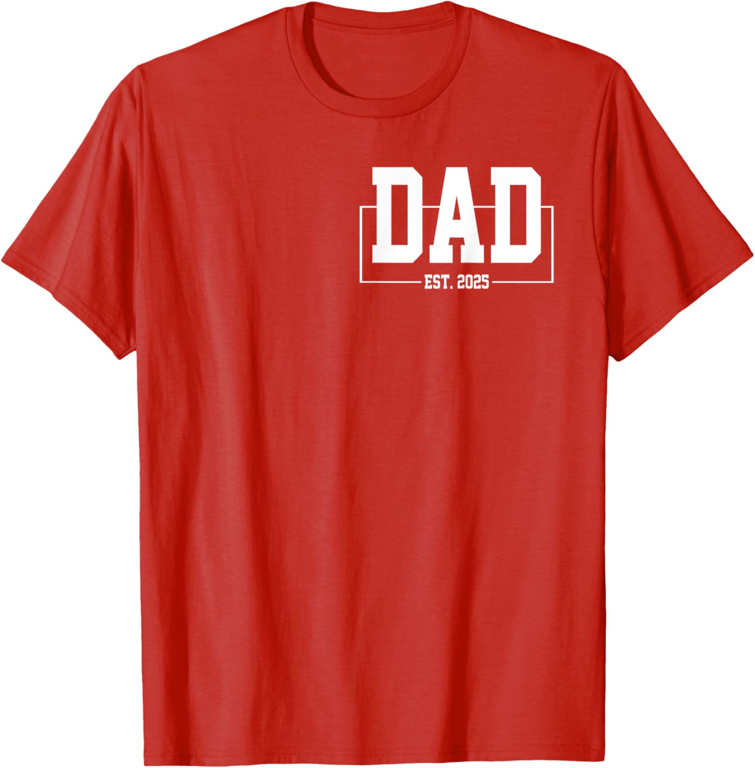 Dad Est. 2025 T-Shirt for New Fathers Expecting Baby in 2025 - 12