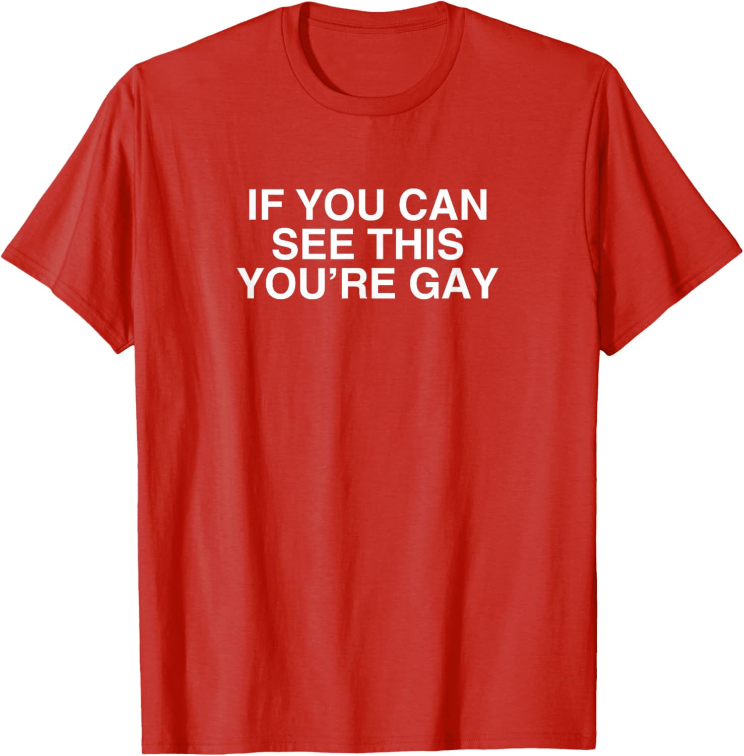 Funny Gay Pride Meme T-Shirt If You Can See This You're Gay LGBT Apparel - 8