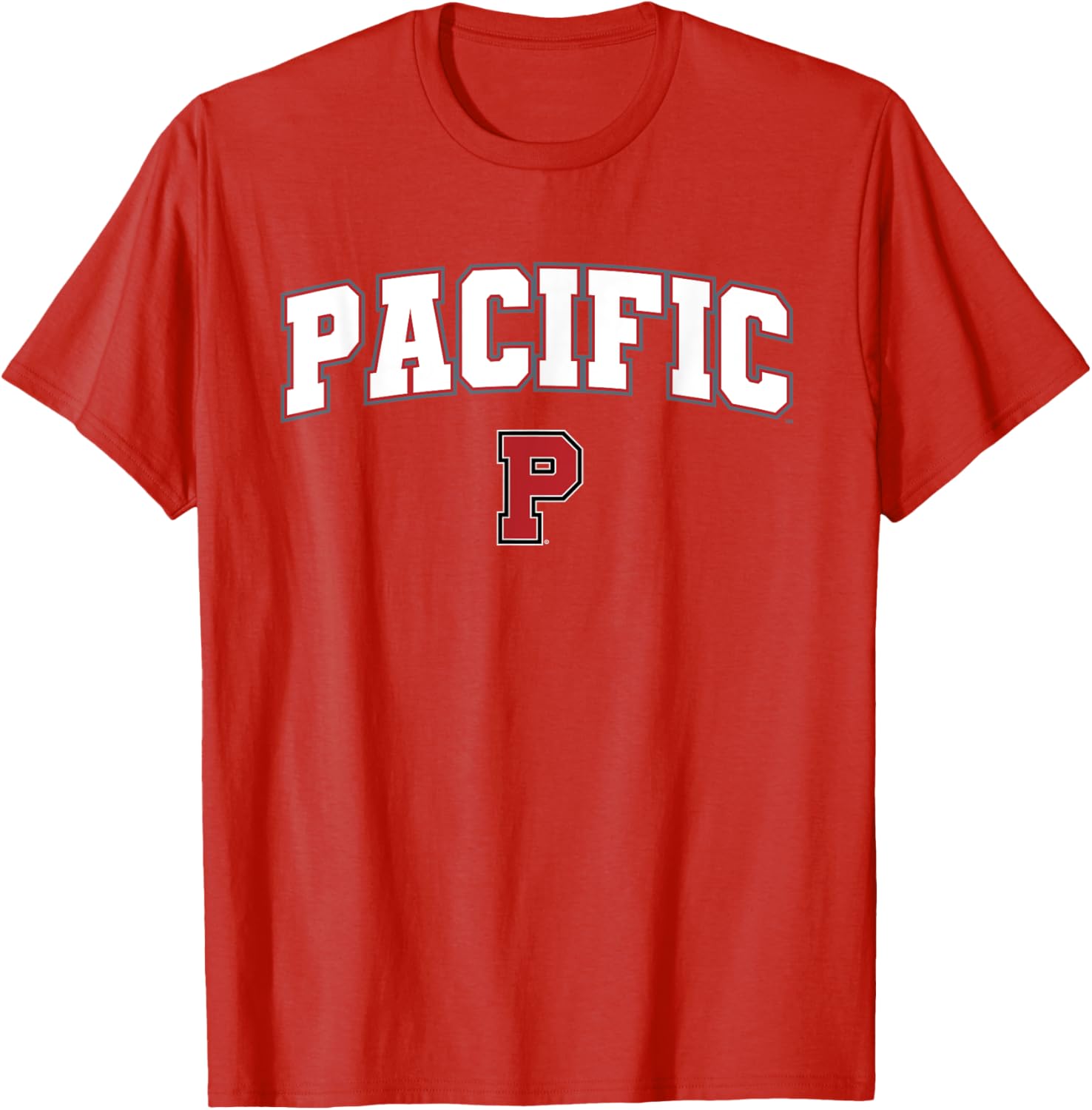 Pacific University Boxers Arch Logo T-Shirt for Sports and Outdoor Fun - 1