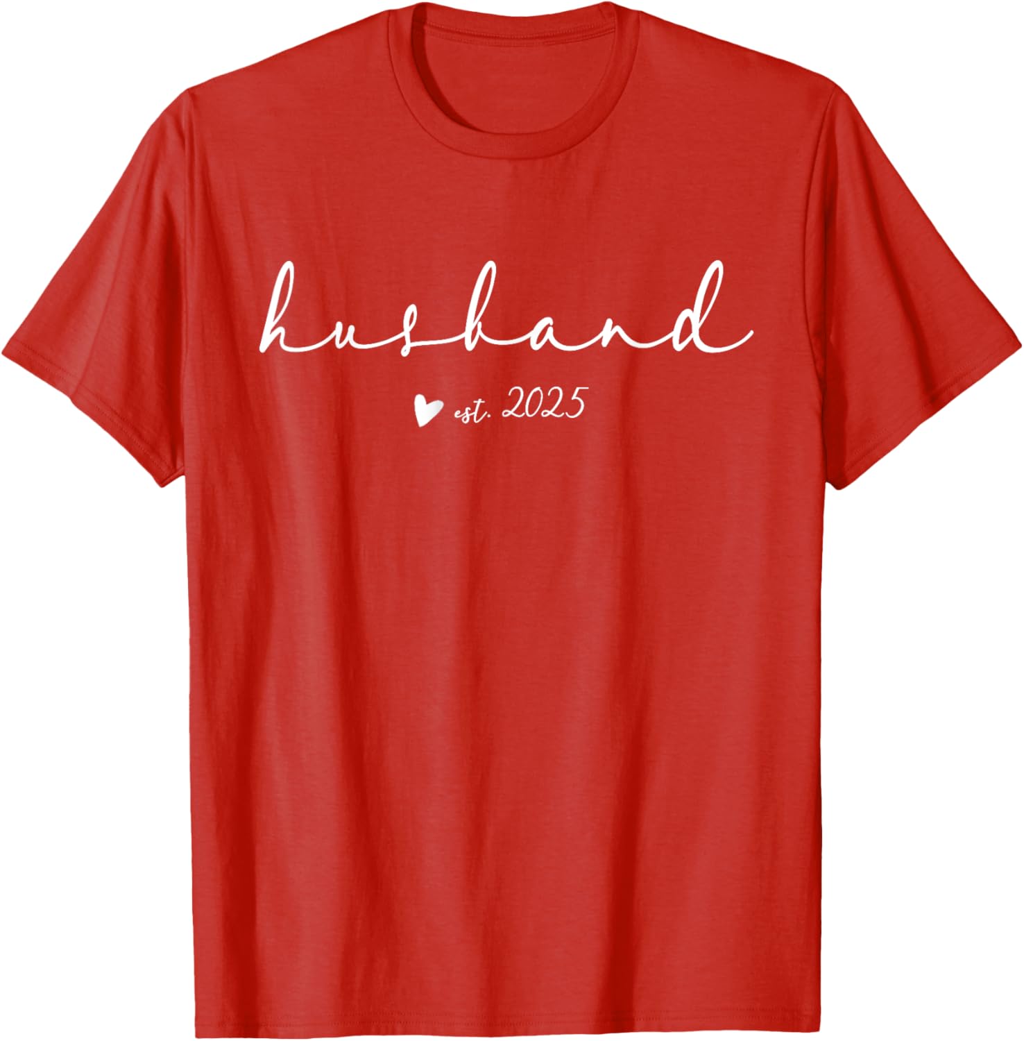 Just Married Husband T-Shirt 2025 Honeymoon Couple Gift Apparel - 9