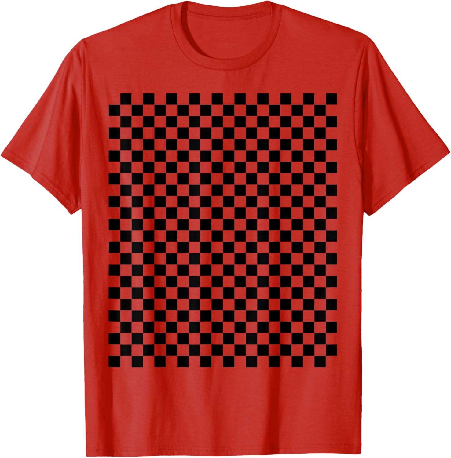 Black Checkered Skate Aesthetic T-Shirt for Trendy Style Lovers - 12
