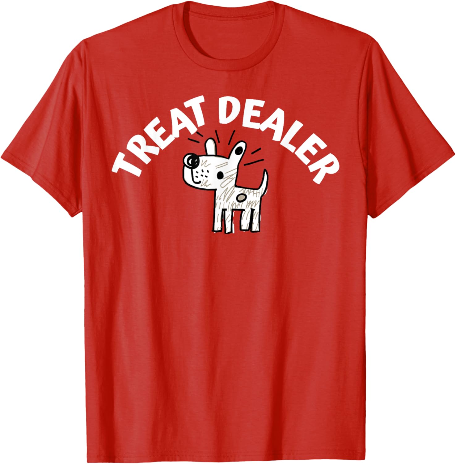 Funny Dog Treat Dealer T-Shirt for Dog Lovers and Owners - 9