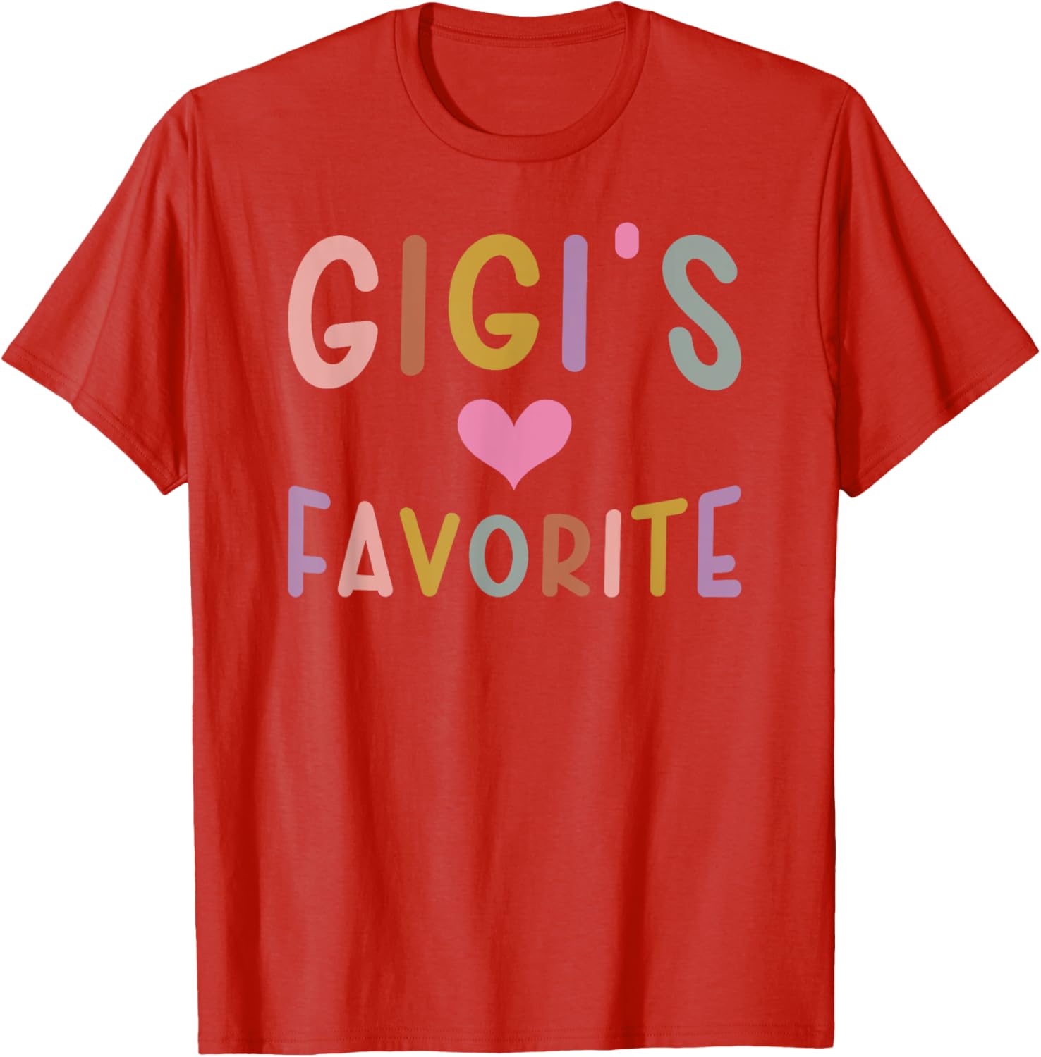 Gigi's Favorite T-Shirt for Grandchildren - Cute Gift for Family Love - 8