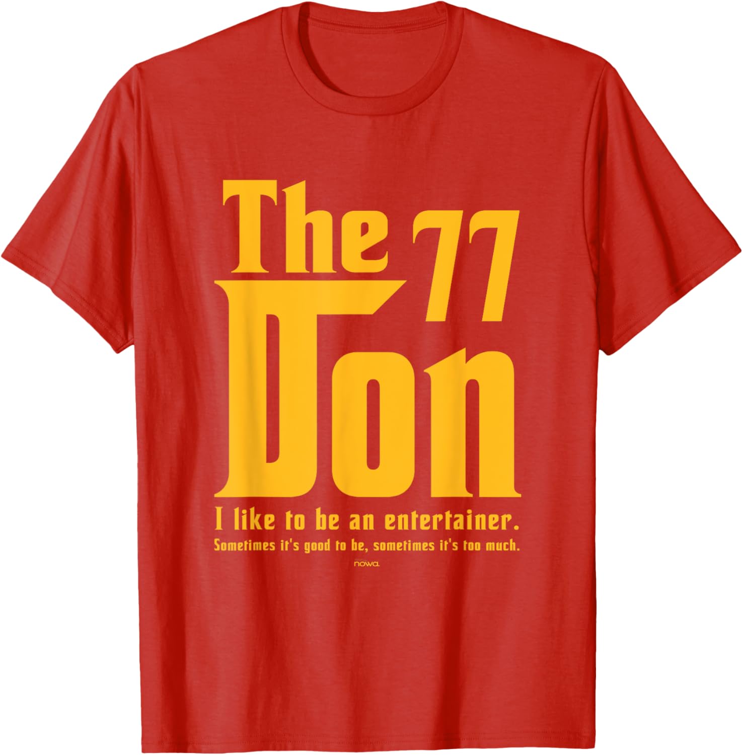I Like to Be an Entertainer Luka the Don T-Shirt for Fun and Style - 4
