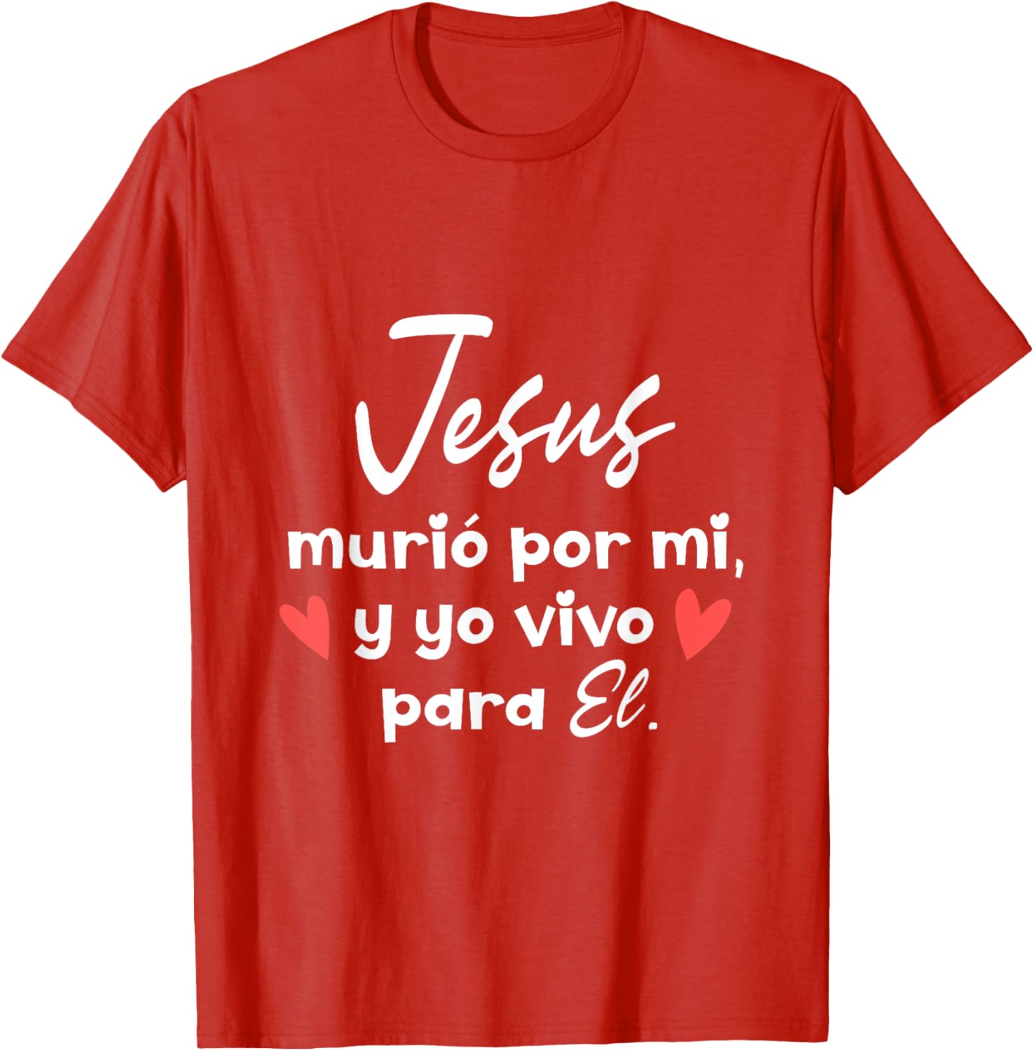 Inspirational Jesus Died For Me Christian T-Shirt for Faithful Living - 16