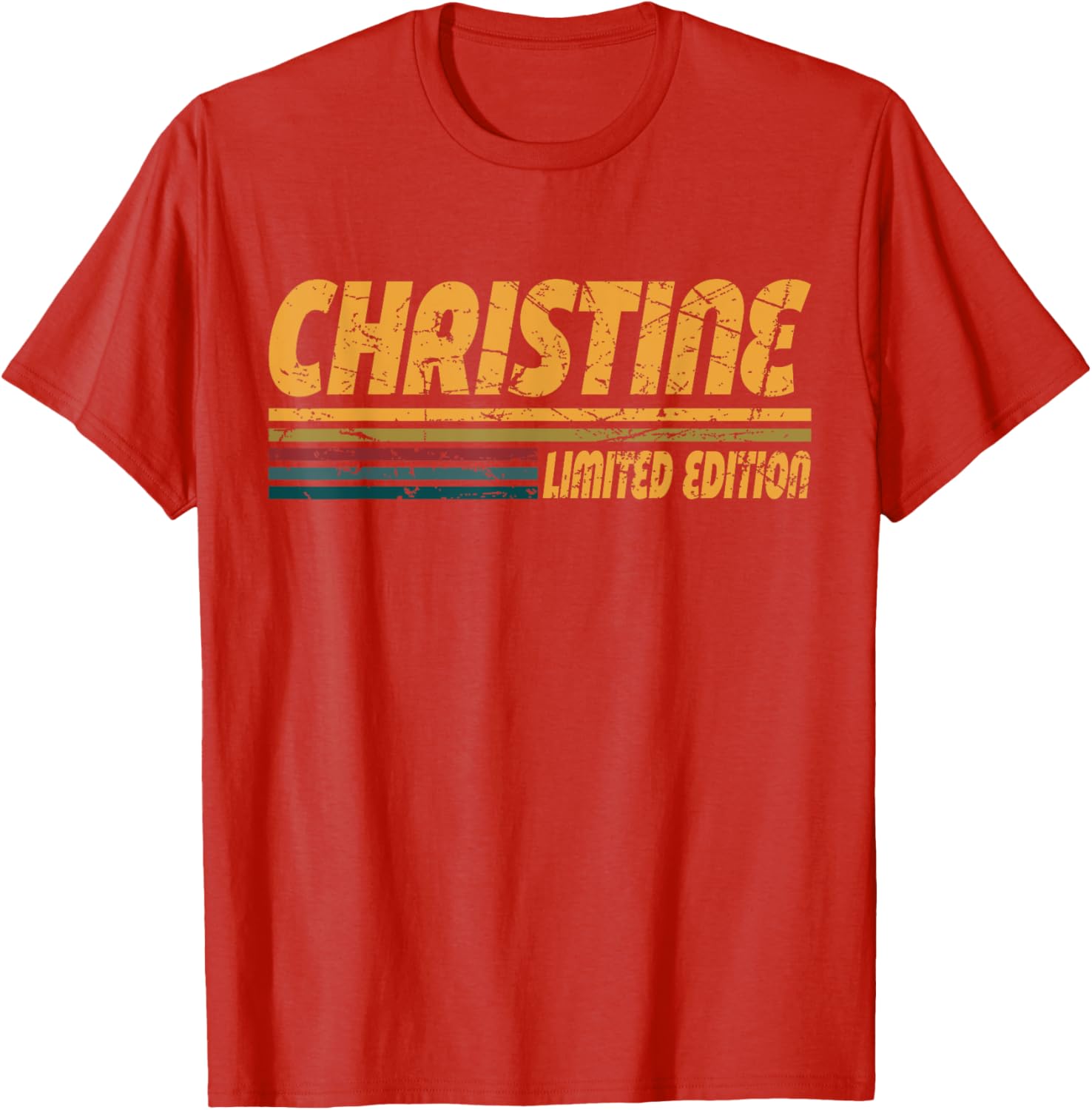Vintage Christine Retro Groovy T-Shirt for Casual Style Lovers - 23