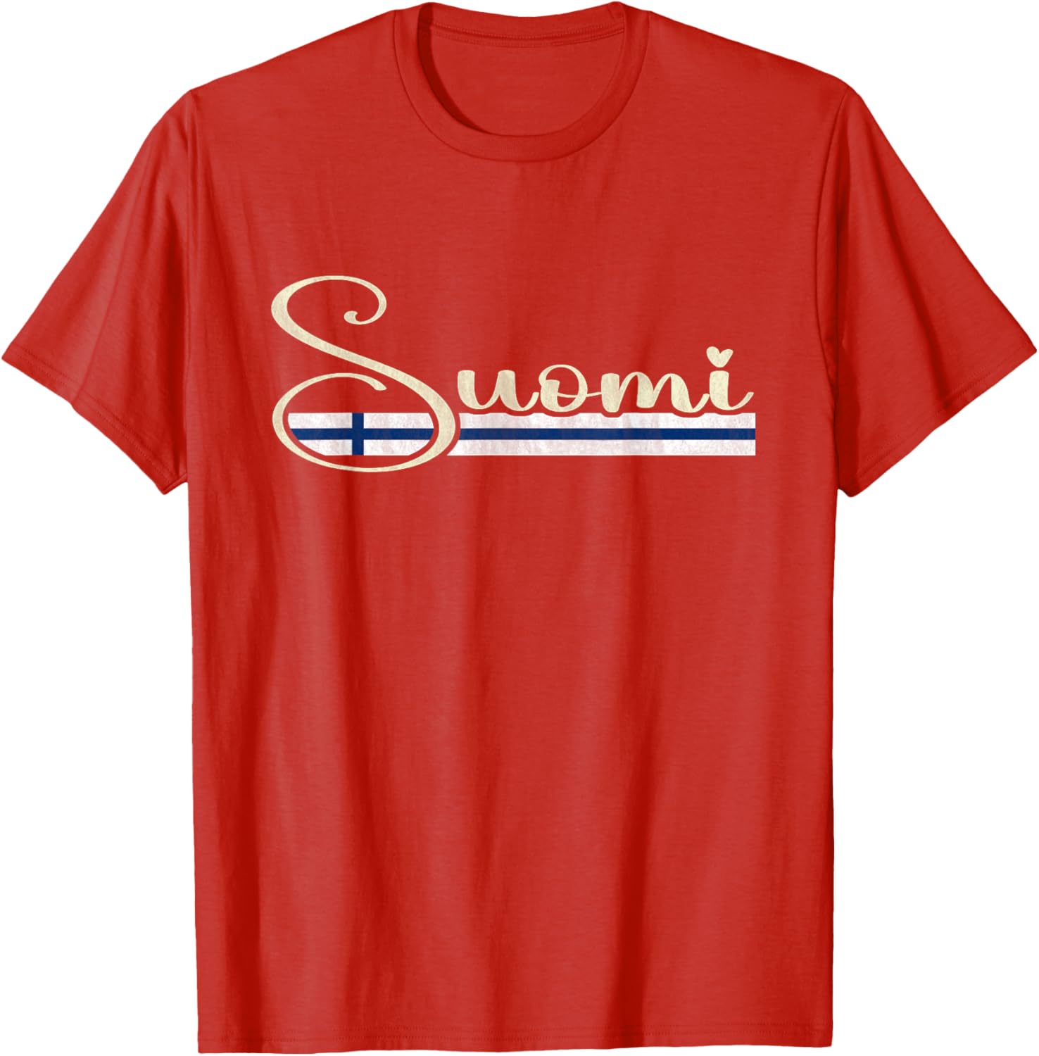 Suomi Finland Script T-Shirt Stylish Clothing for Proud Finns - 14