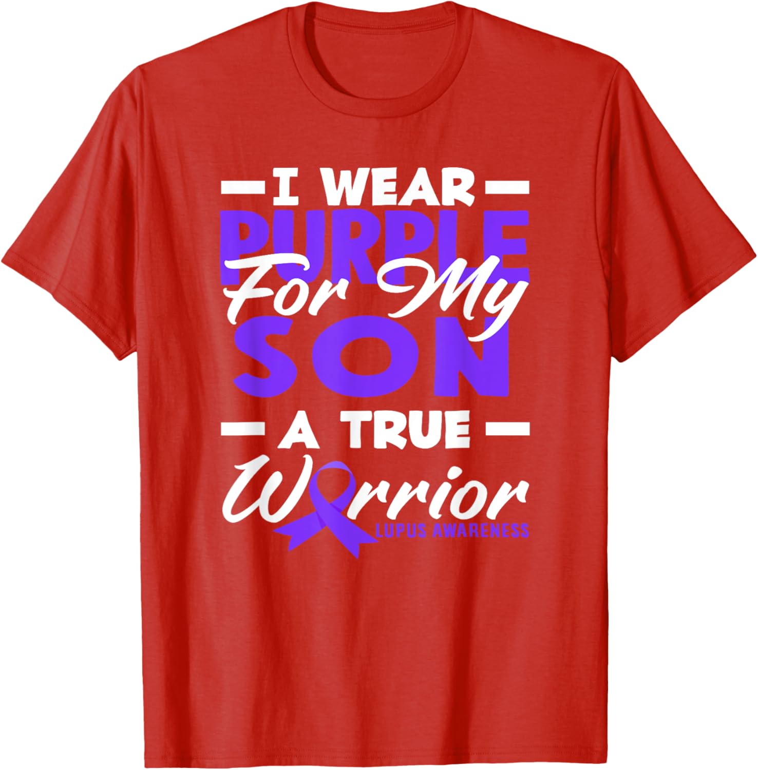 Wear Purple for Lupus Awareness T-Shirt for Proud Moms and Warriors - 12