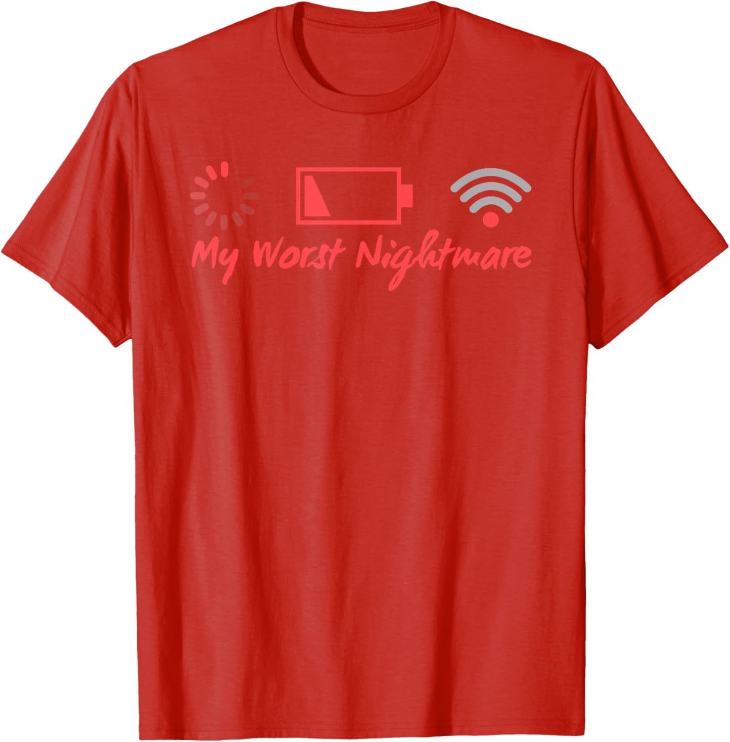 My Worst Nightmare Gamer Humor T-Shirt for Funny Gaming Gifts - 9
