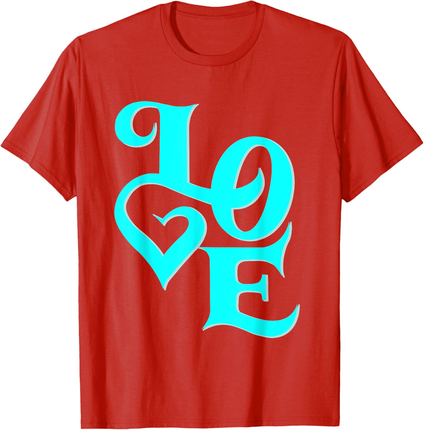 Stylish Turquoise Graphic T-Shirt Perfect for Fashionable Outfits - 16