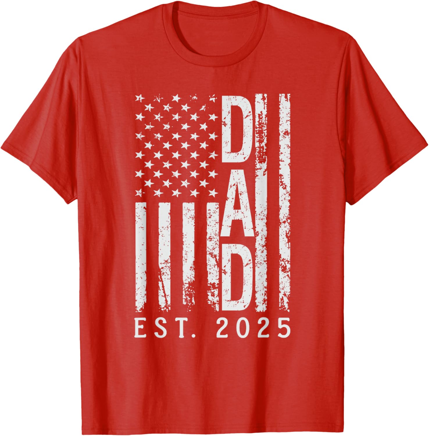 Funny Dad Est. 2025 T-Shirt for Soon-to-Be New Dads - Perfect Gift - 15