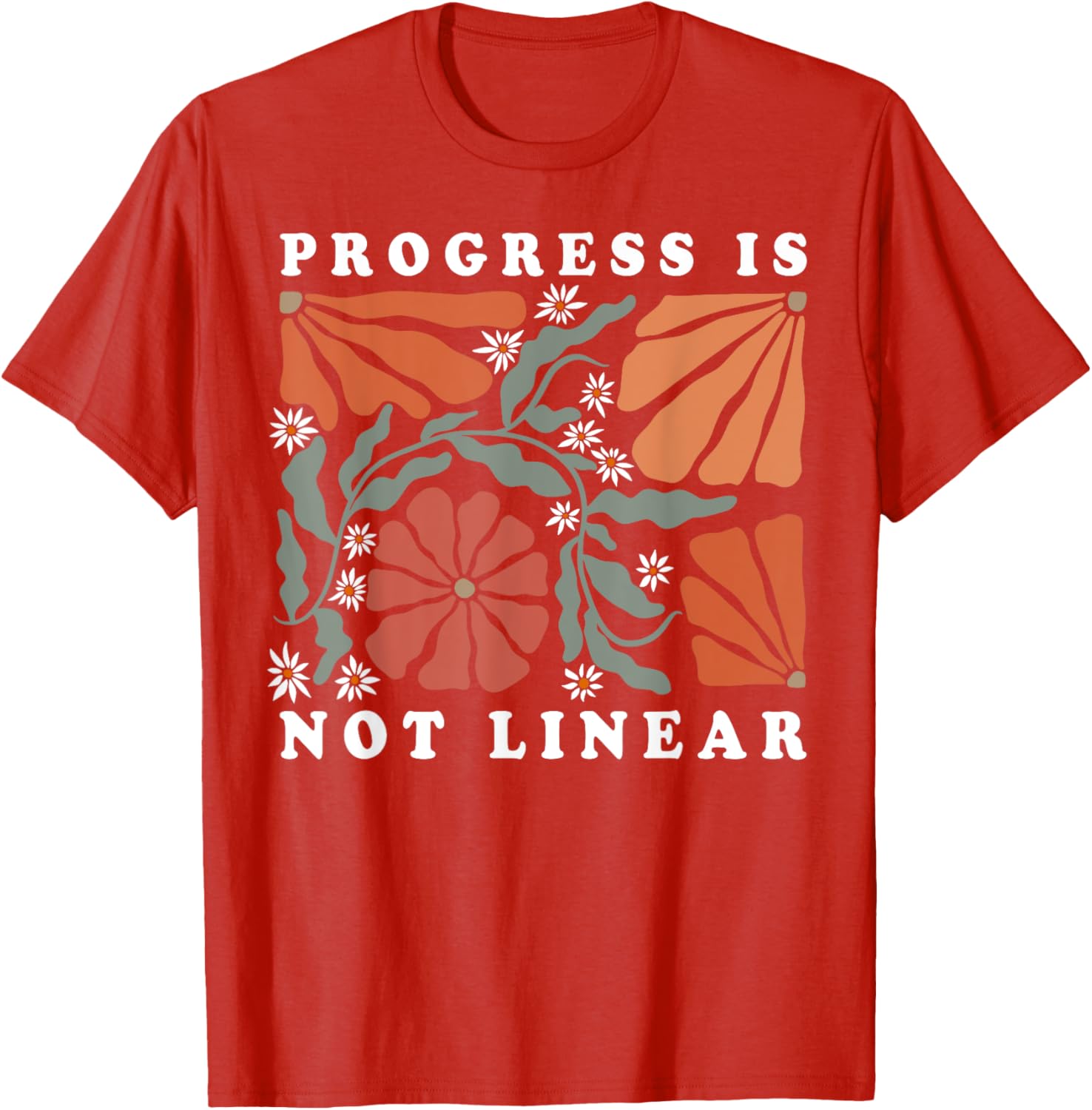 Boho Floral Special Education Teacher T-Shirt for Positive Progress - 4