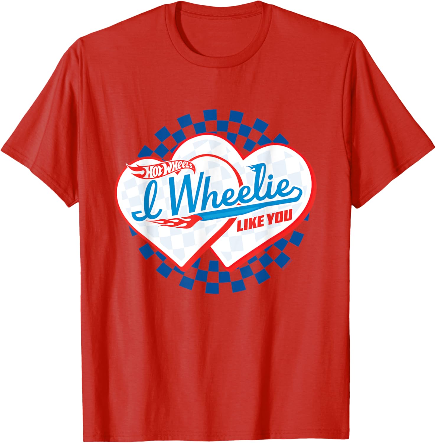 Hot Wheels I Wheelie Like You T-Shirt for Kids and Adults Fun Gift - 14