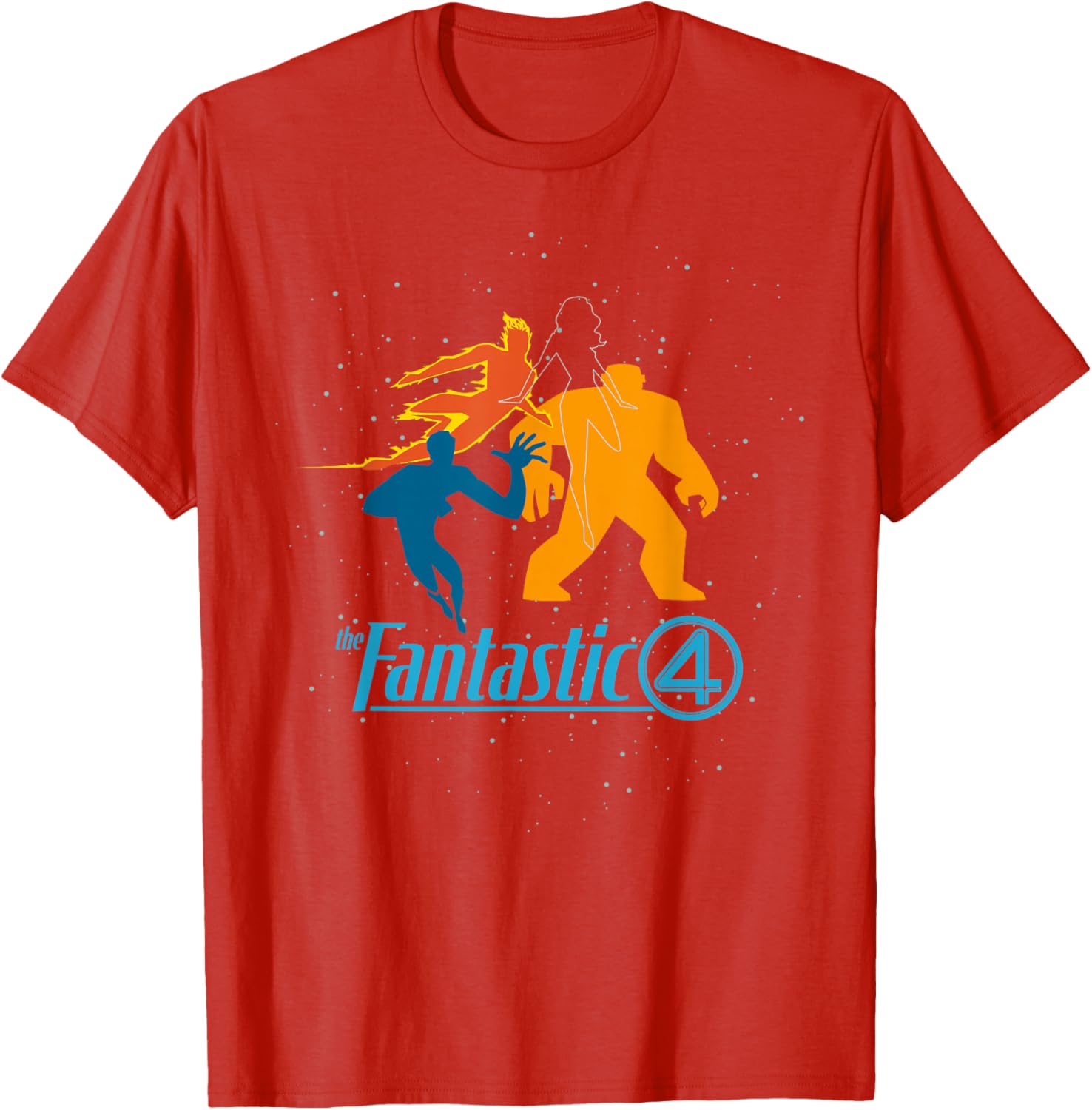 Marvel Studios Fantastic Four Team Logo T-Shirt for Fans and Collectors - 8