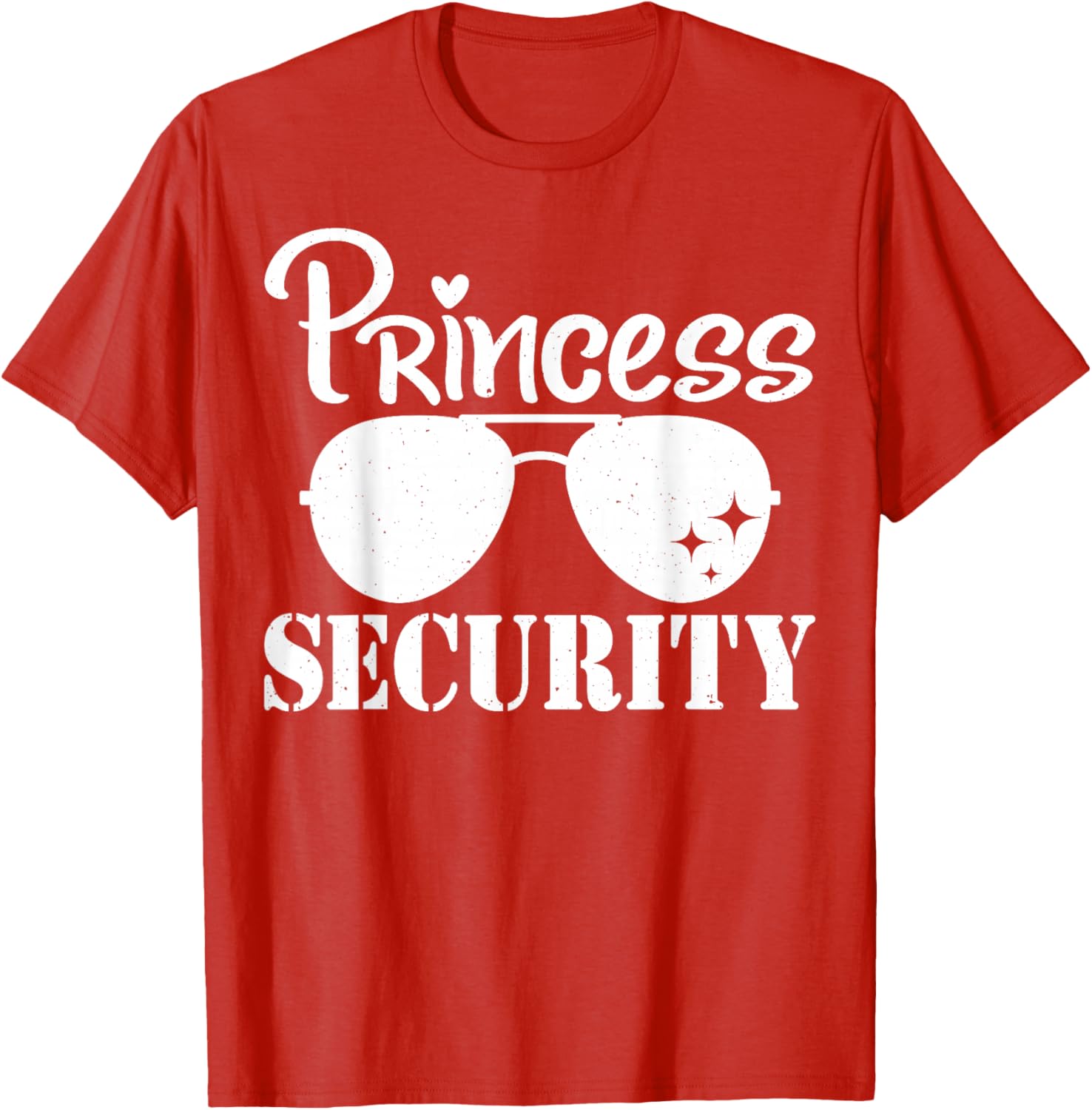 Princess Security Protection T-Shirt for Family Celebrations and Birthdays - 10