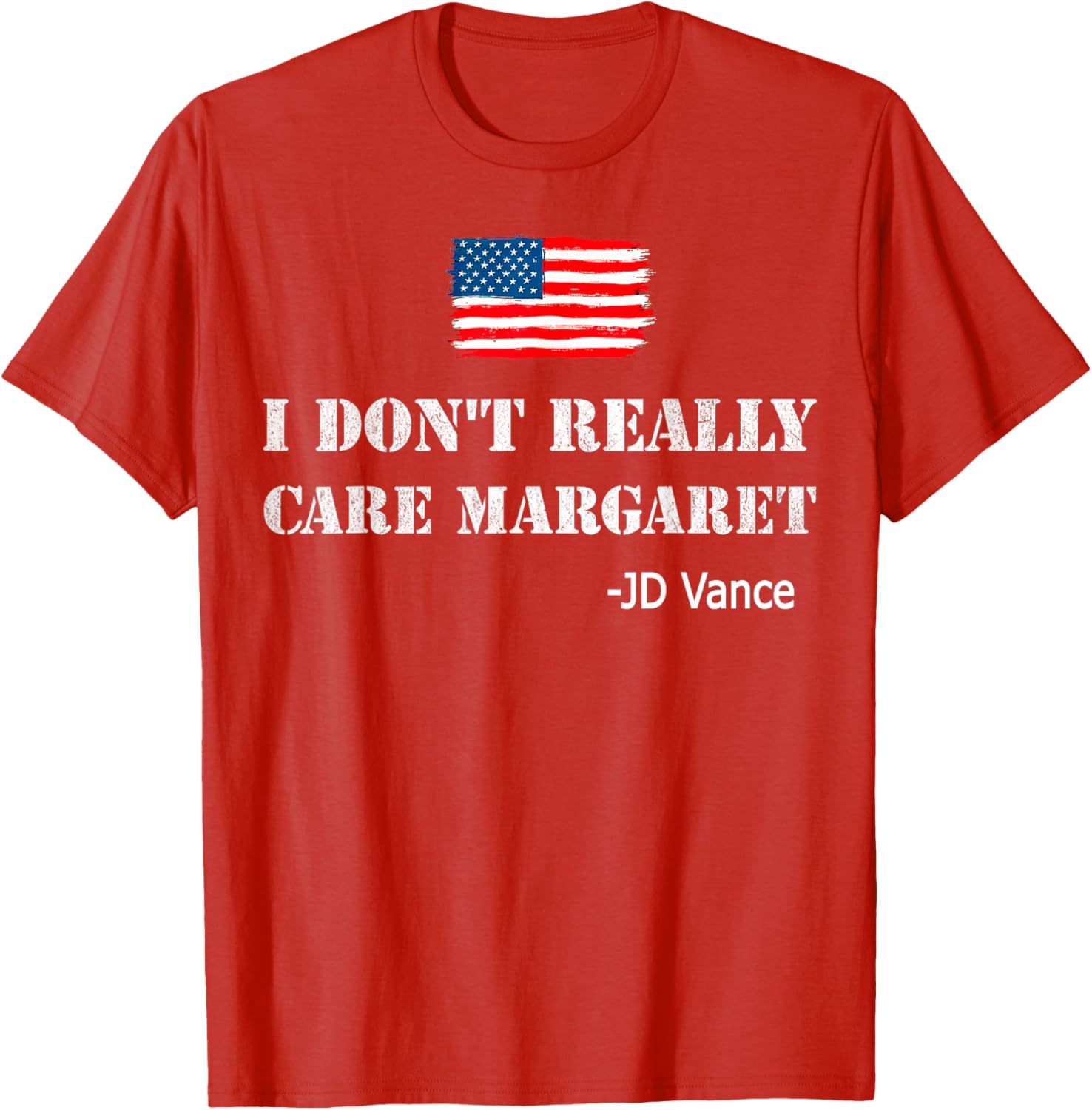 Funny Minimalist I Don't Really Care Margaret JD Vance T-Shirt for Fans - 7