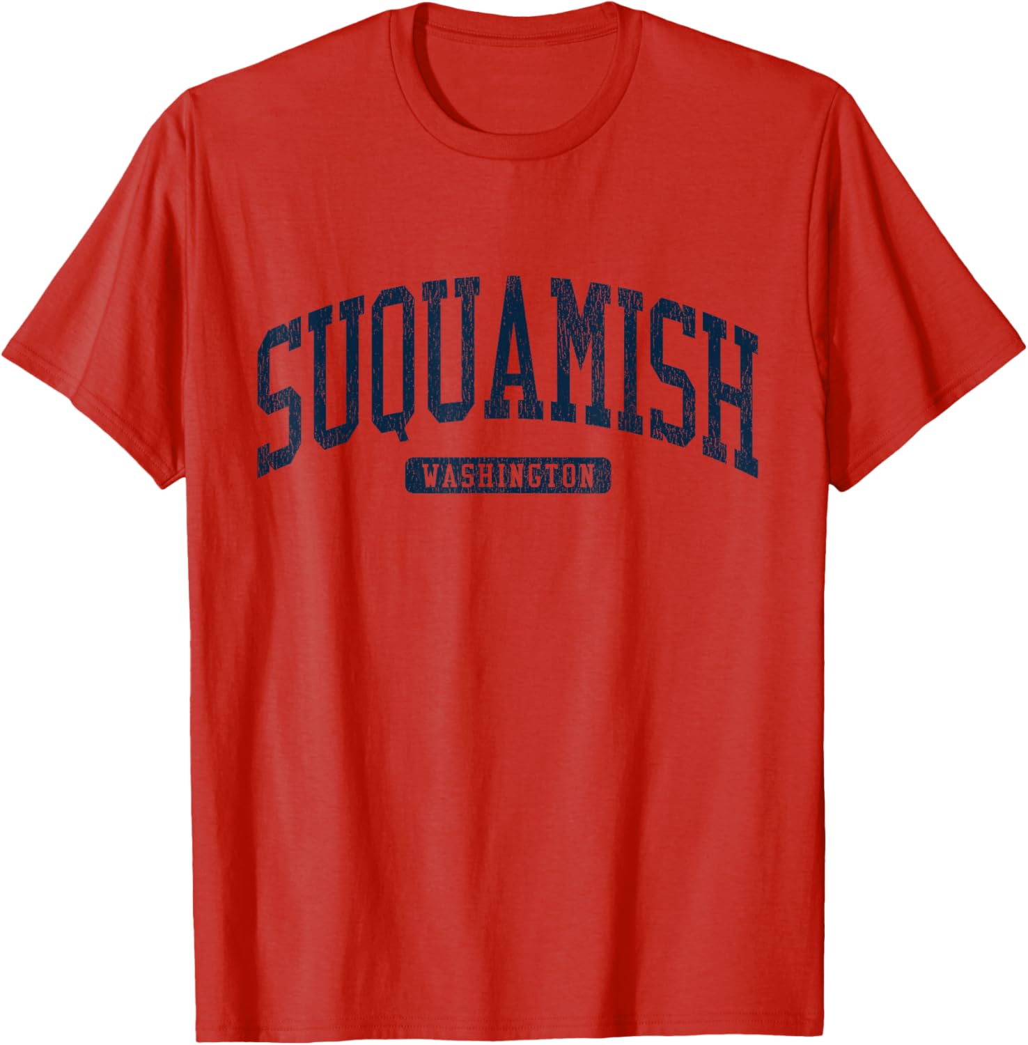 Suquamish Washington College University Blue T-Shirt for Casual Wear - 12