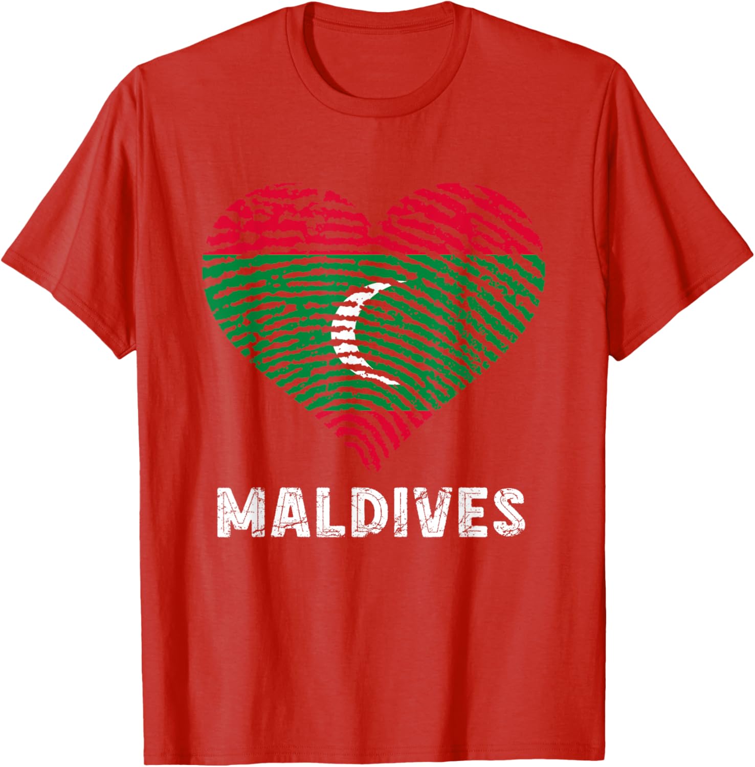 Maldives Pride T-Shirt with Maldivian Flag - Stylish Casual Wear - 18