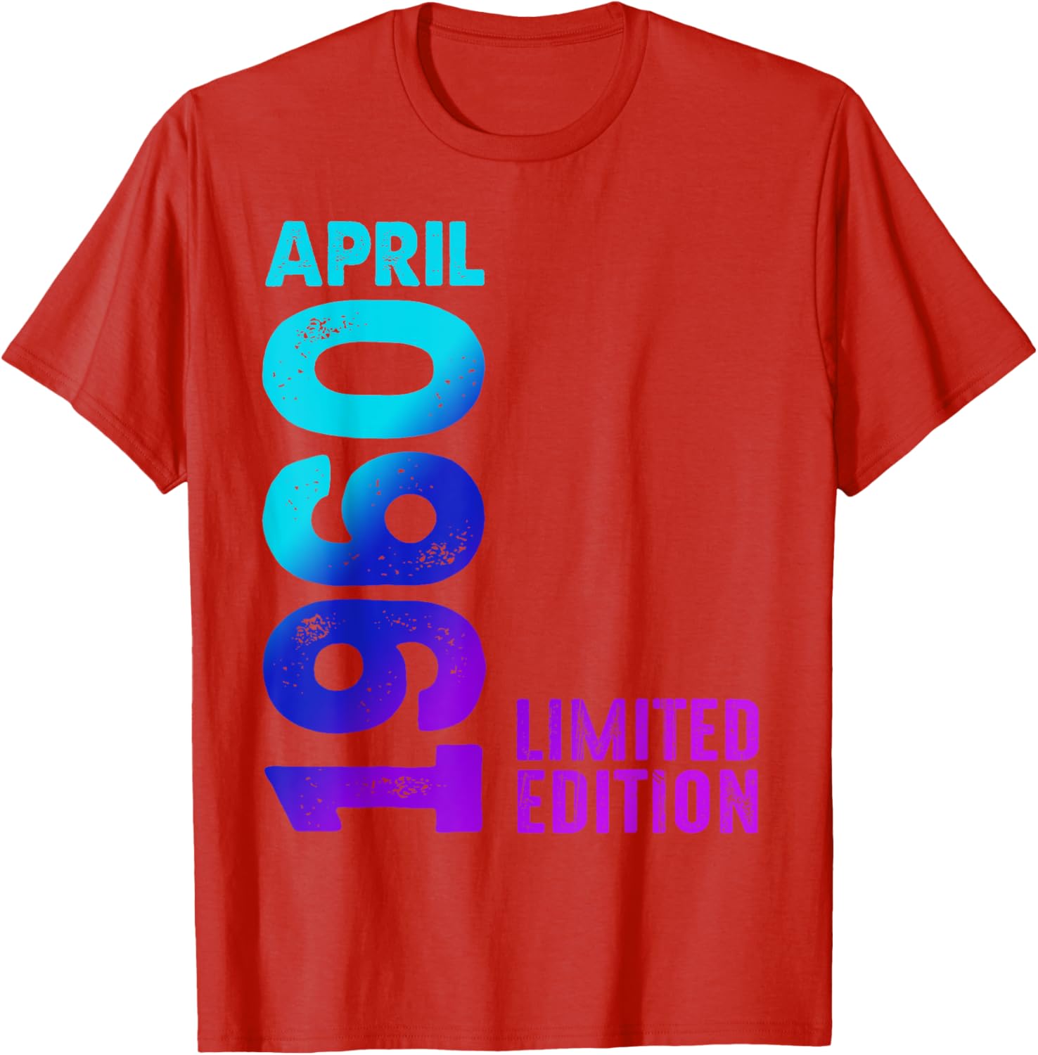 Limited Edition 1960 Retro Vintage T-Shirt for April Celebrations - 3