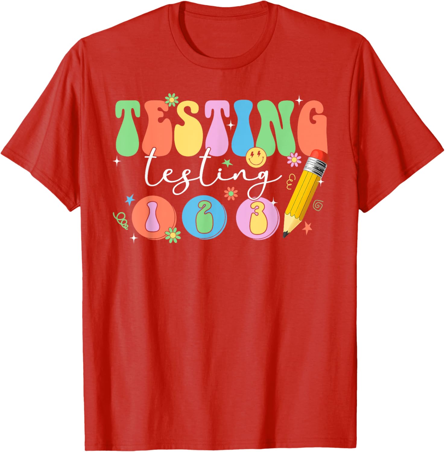 Test Day STAAR Exam Teacher Student T-Shirt for Fun Classroom Spirit - 17