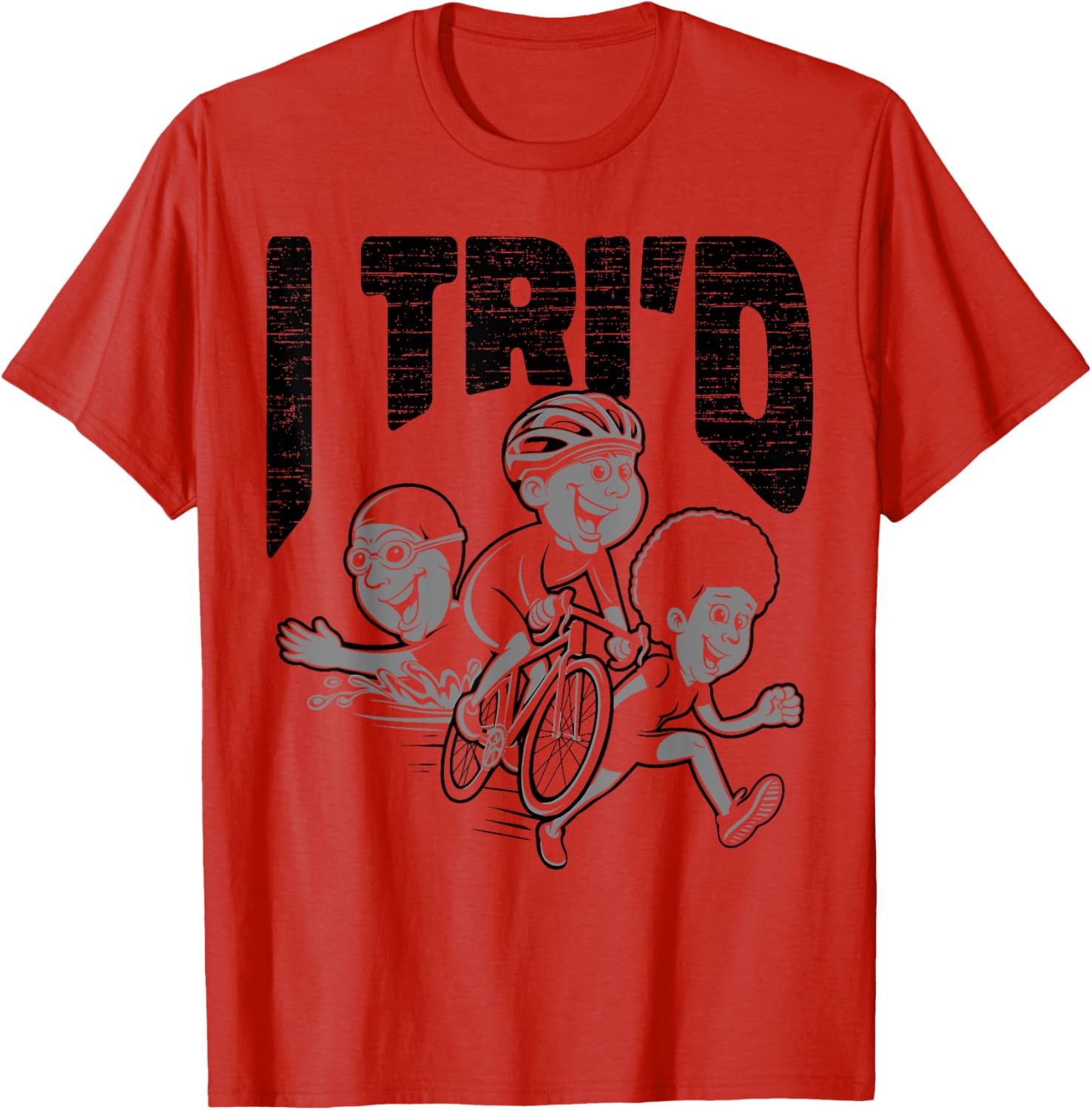 I Tri'd Triathlon Ultra Runner T-Shirt for Passionate Marathoners - 17
