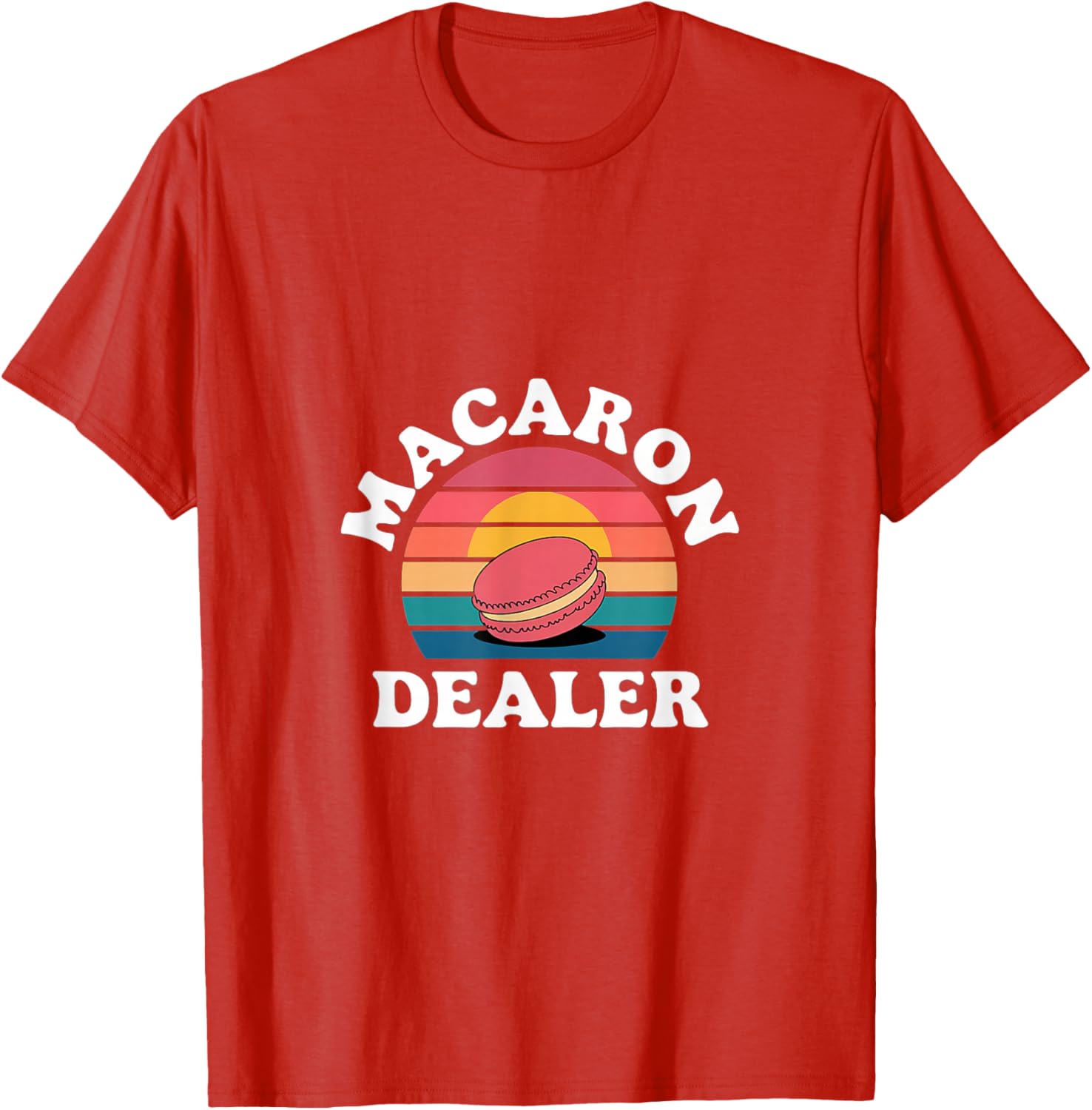 Macaron Dealer Baker Pastry Chef T-Shirt for Baking Enthusiasts - 12