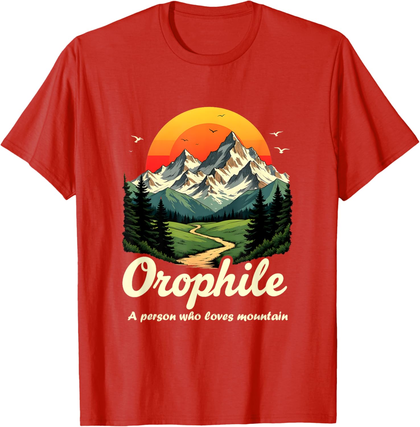Mountain Lover T-Shirt for Outdoorsy Orophiles - Nature Gift Idea - 12