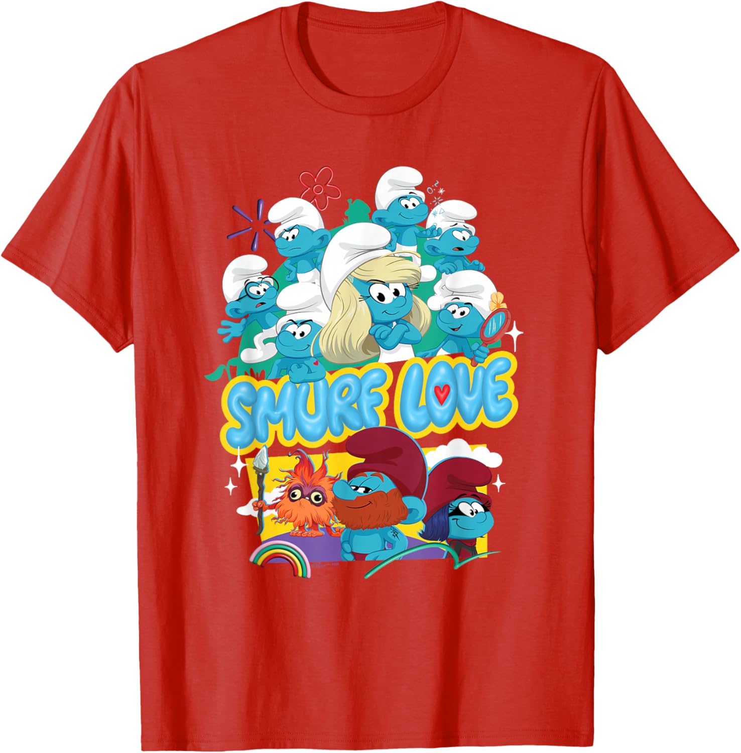 Smurfs Movie Smurf Love T-Shirt for Fun and Stylish Fans - 7