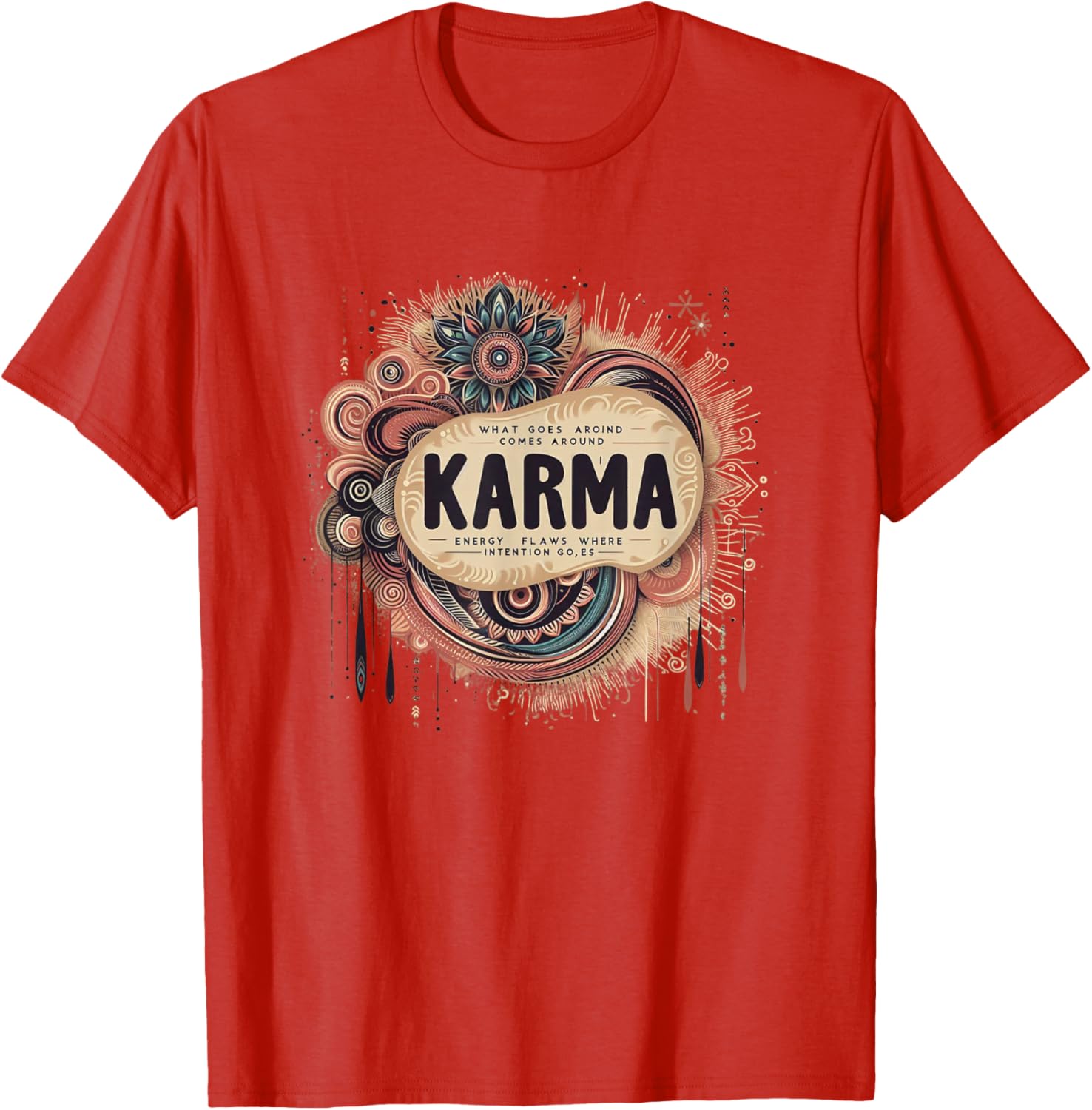 Inspirational Karma Quote Tee - Spread Positive Energy with Style - 11