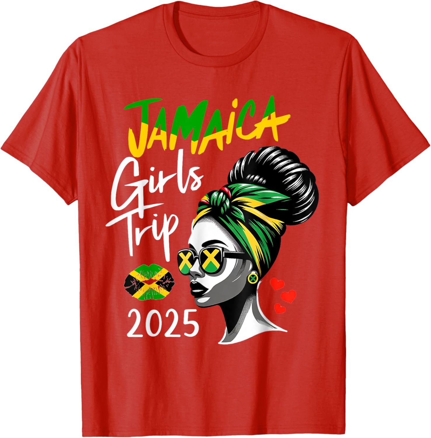 Jamaica Girls Trip 2025 Matching Summer Vacation T-Shirt for Women - 2