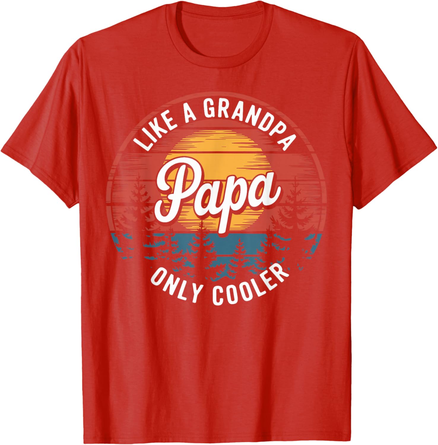Cool Funny Dad T-Shirt Papa Like A Grandpa Definition Gift for Fathers - 13