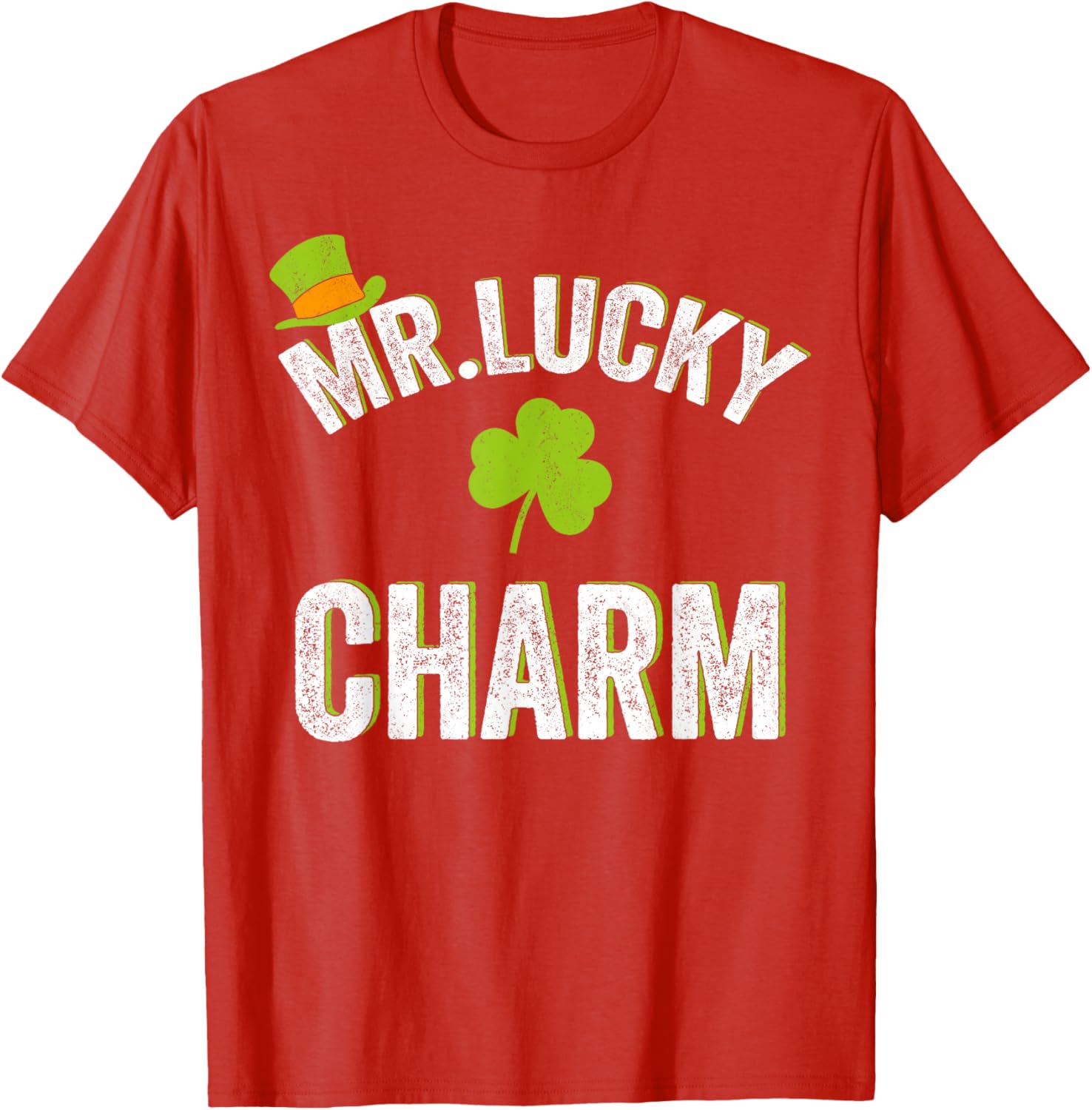 Mr Lucky Charm St Patricks Day T-Shirt for Kids and Men Fun & Festive - 15