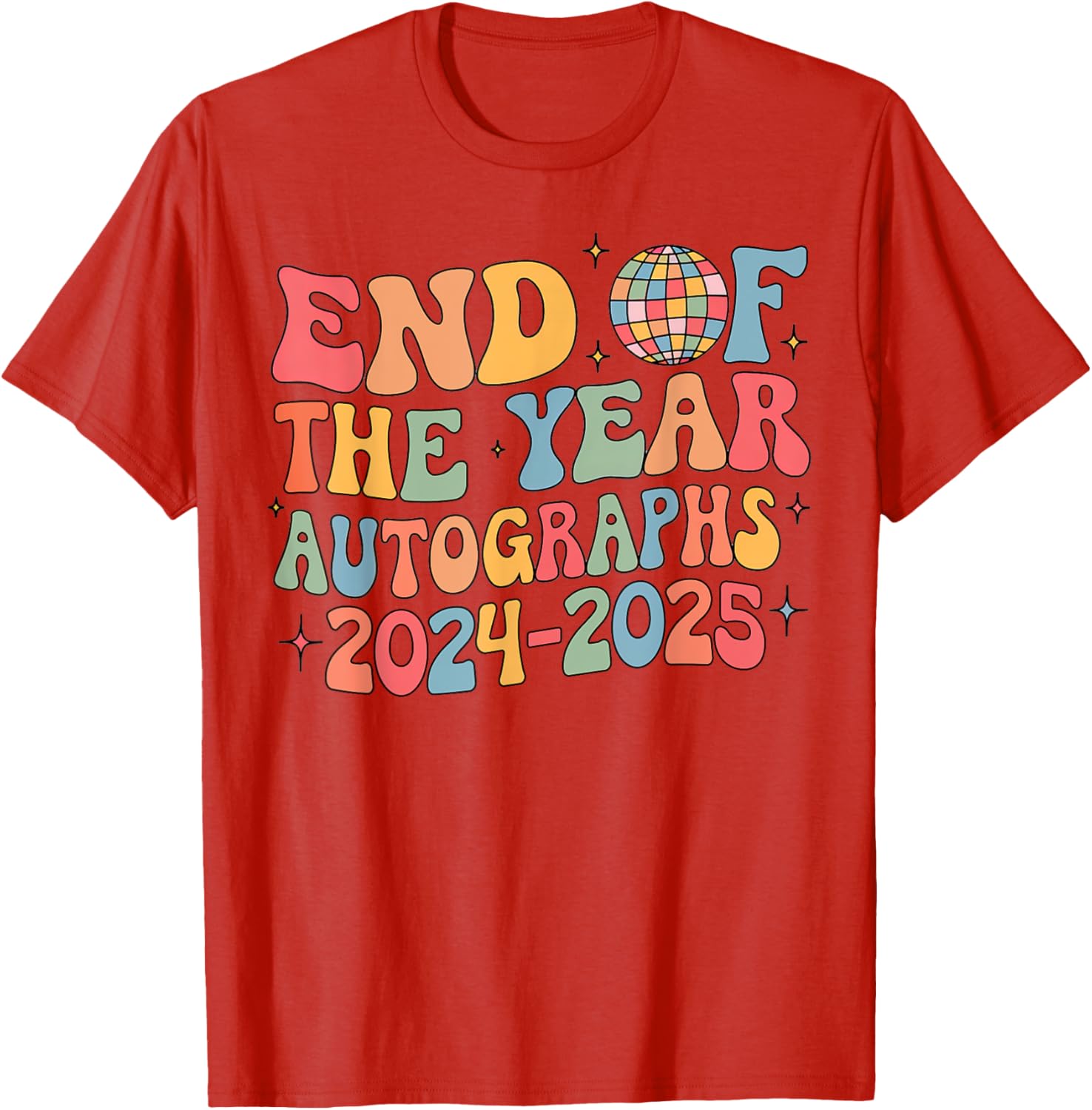 End of Year Autographs T-Shirt for Last Day of School 2024/2025 - 27
