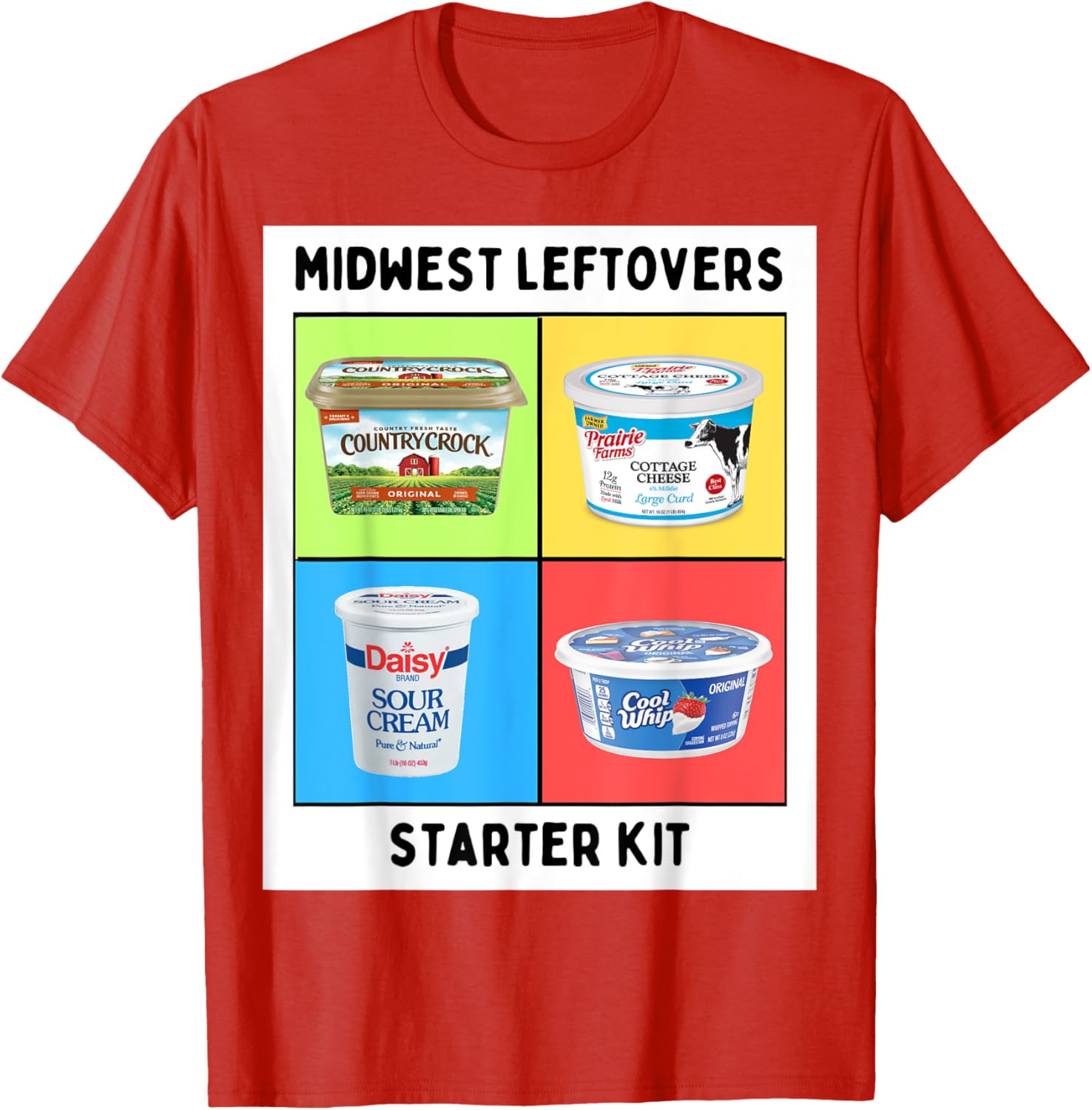 Midwest Leftovers Starter Kit T-Shirt for Fun & Casual Style - 18