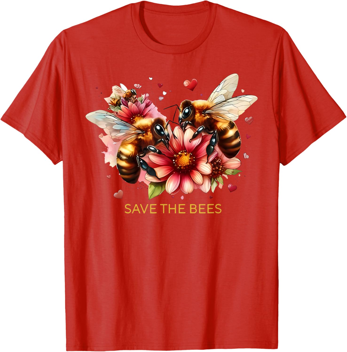 Save Our Bees Pollinator Gardening T-Shirt for Environmental Advocates - 12